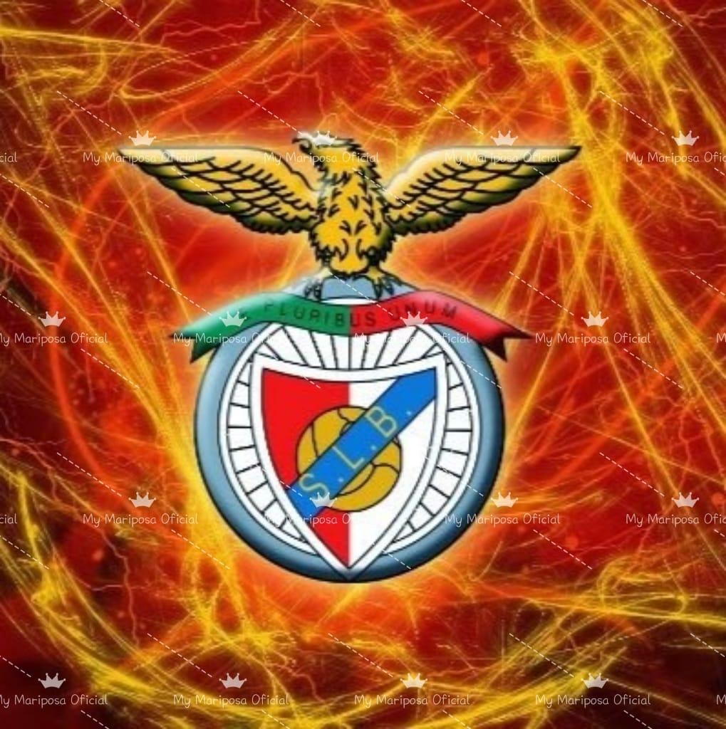 Tela Clube Futebol Benfica 50x50cm - 2266