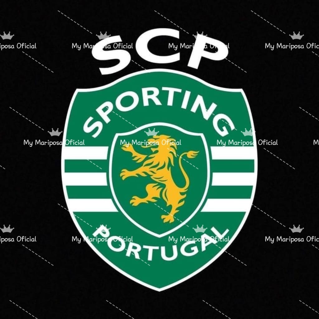 Tela Clube de Futebol Sporting 40x40cm - 2268