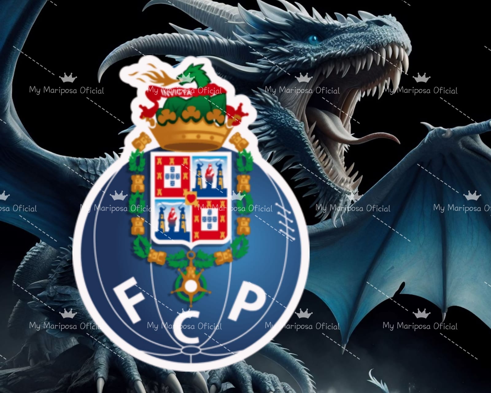 Tela Clube de Futebol do Porto 40x50cm - 2269