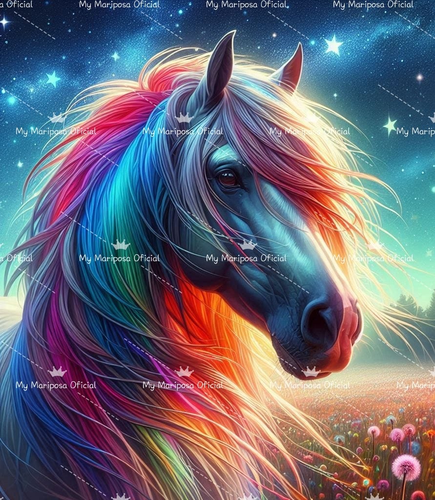 Tela Cavalo no Prado 40x50cm - 2275