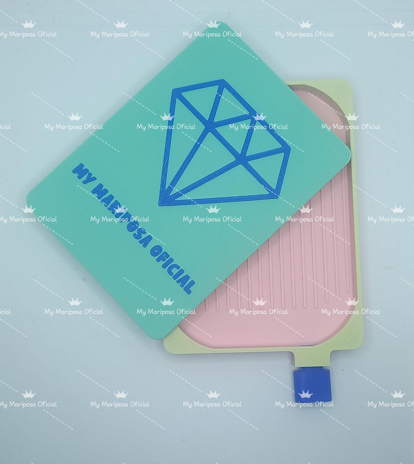 Tabuleiro 3D My Mariposa Oficial Magnético com Funil e Tampa para Pintura de Diamantes