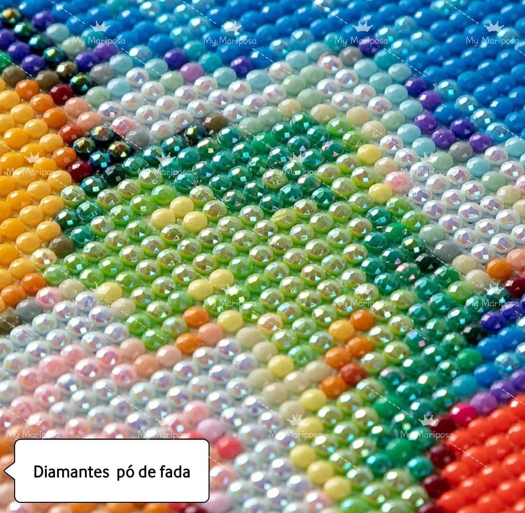 Tela Raposa do Jardim 30x30cm Ref: 1003