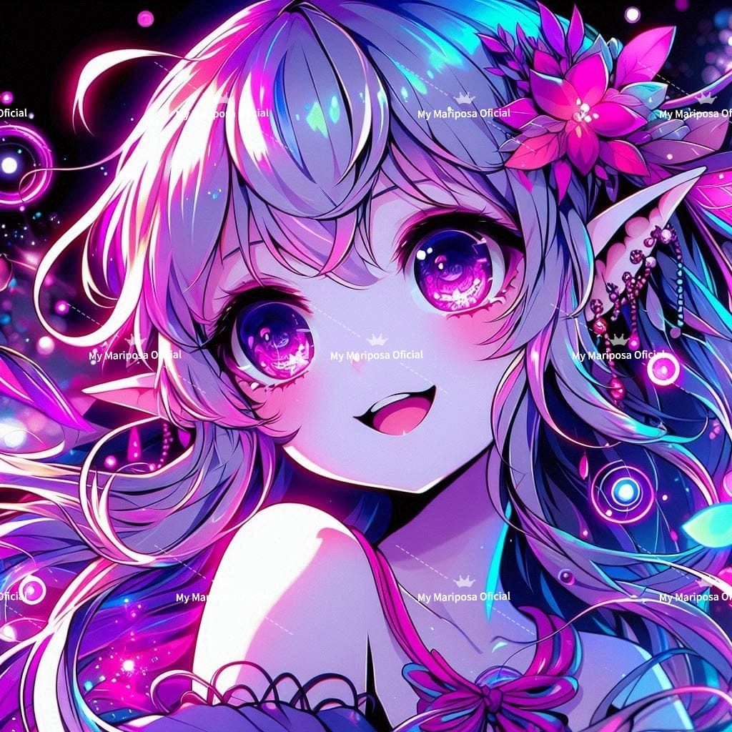 Telas Coleção Fadas Anime - 50x50cm (2577)