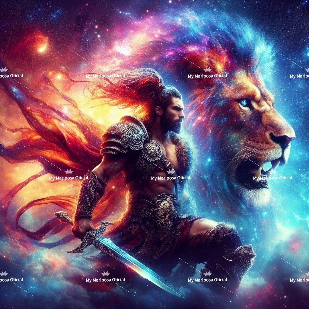 Tela Coleção Guerreiro - 50x50cm (2587)