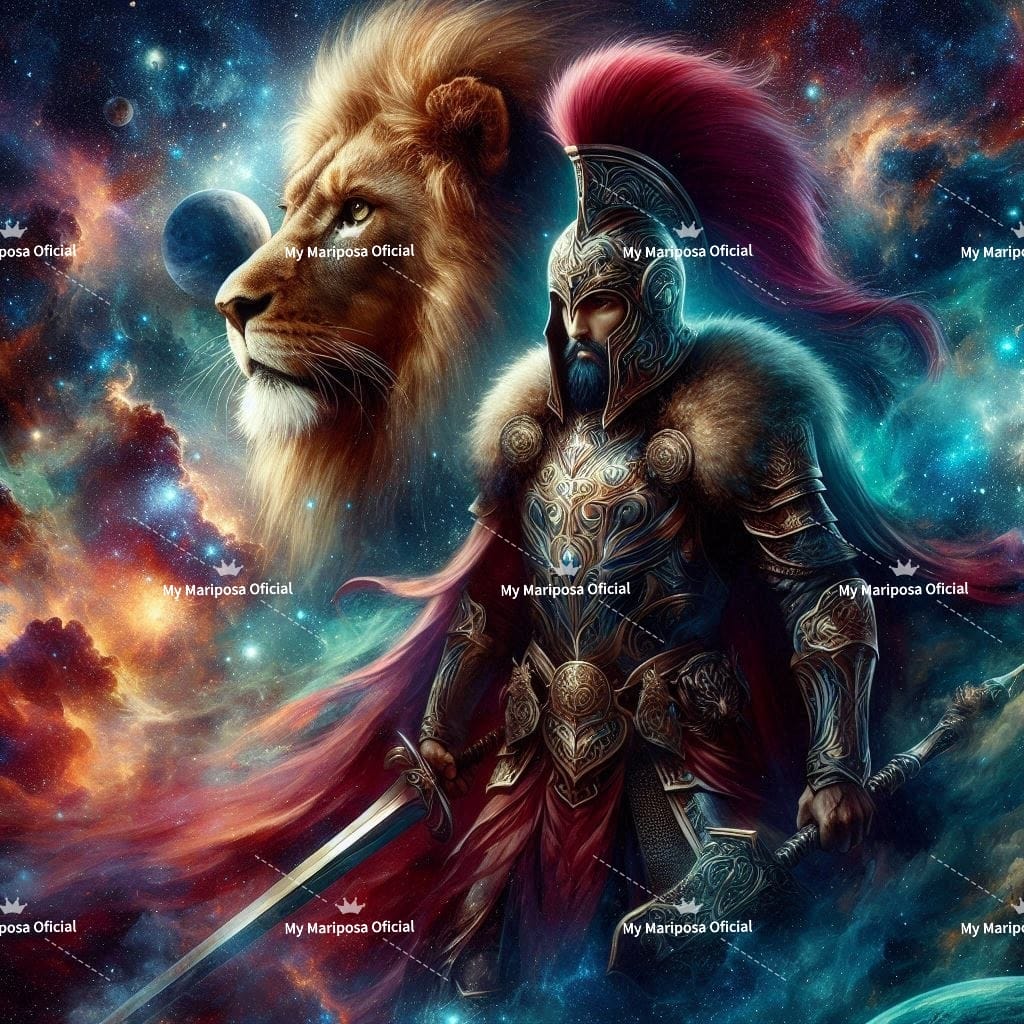 Tela Coleção Guerreiro - 50x50cm (2587)