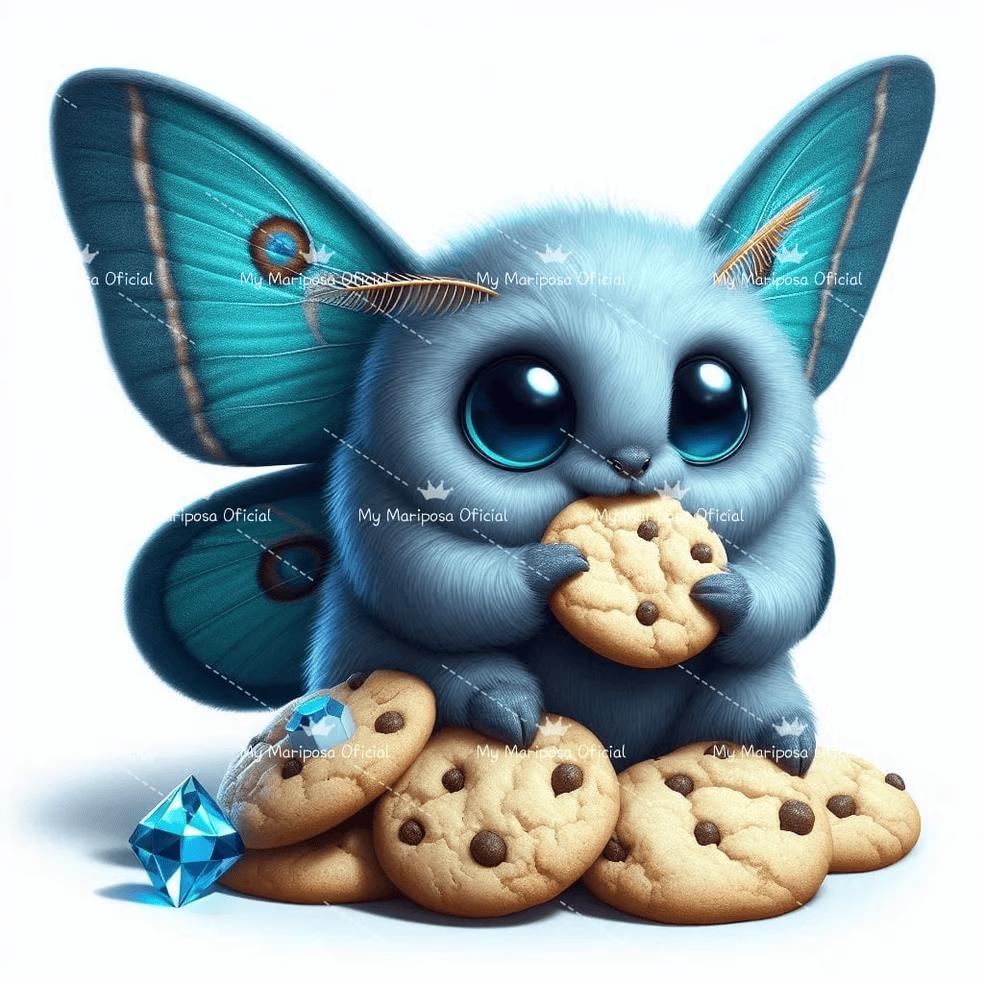 Tela Mariposa de Natal - 30x30cm - 2428