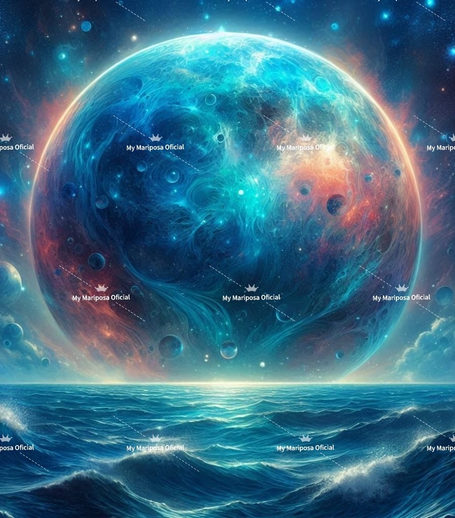 Tela Coleção Lua Grande - 50x50cm (2600)