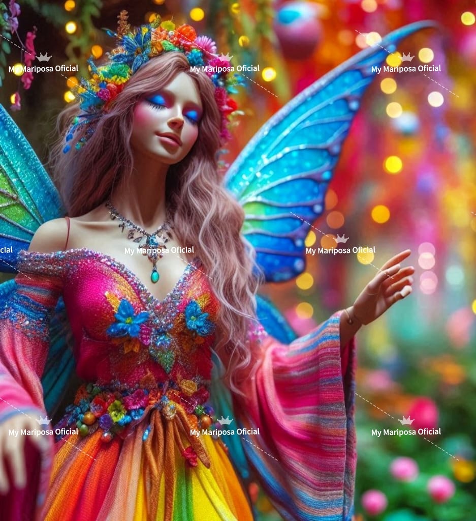 Tela Coleção Elfa Colorida - 50x50cm (2602)