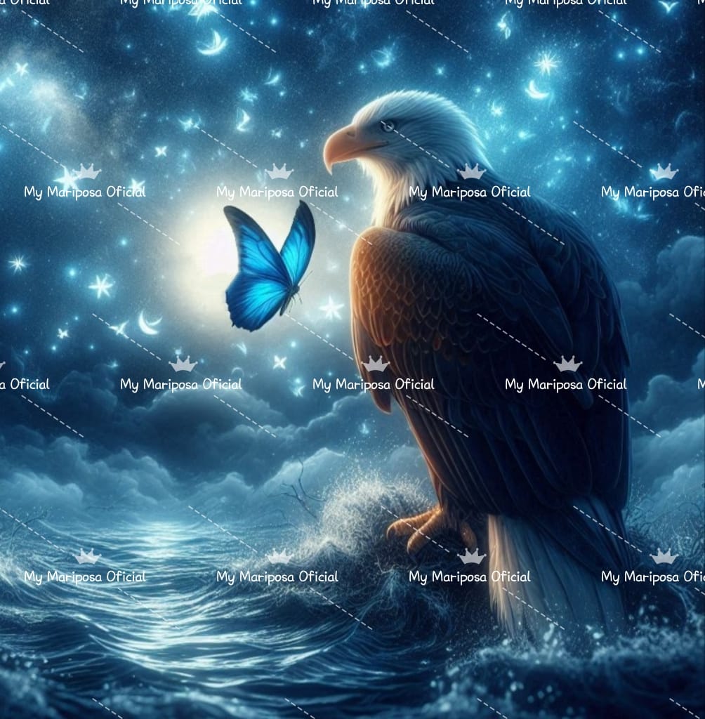 Telas Coleção  Águia Divina 50x50cm - (2357)