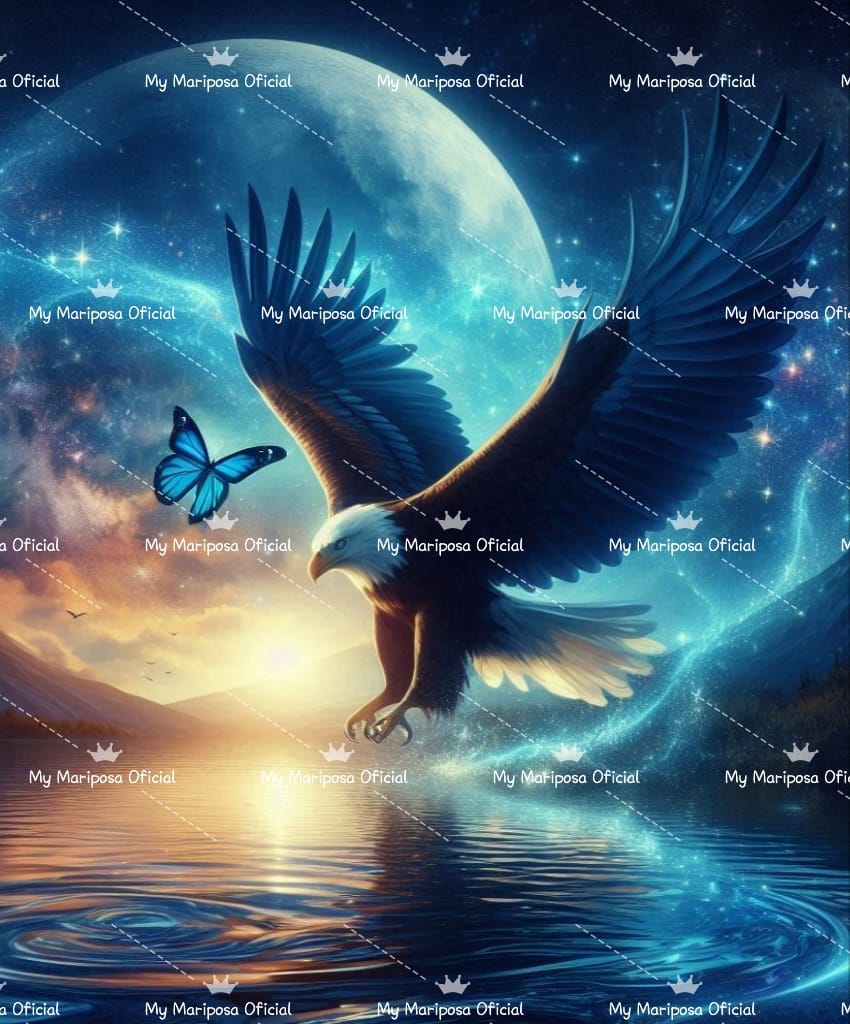 Telas Coleção  Águia Divina 50x50cm - (2357)