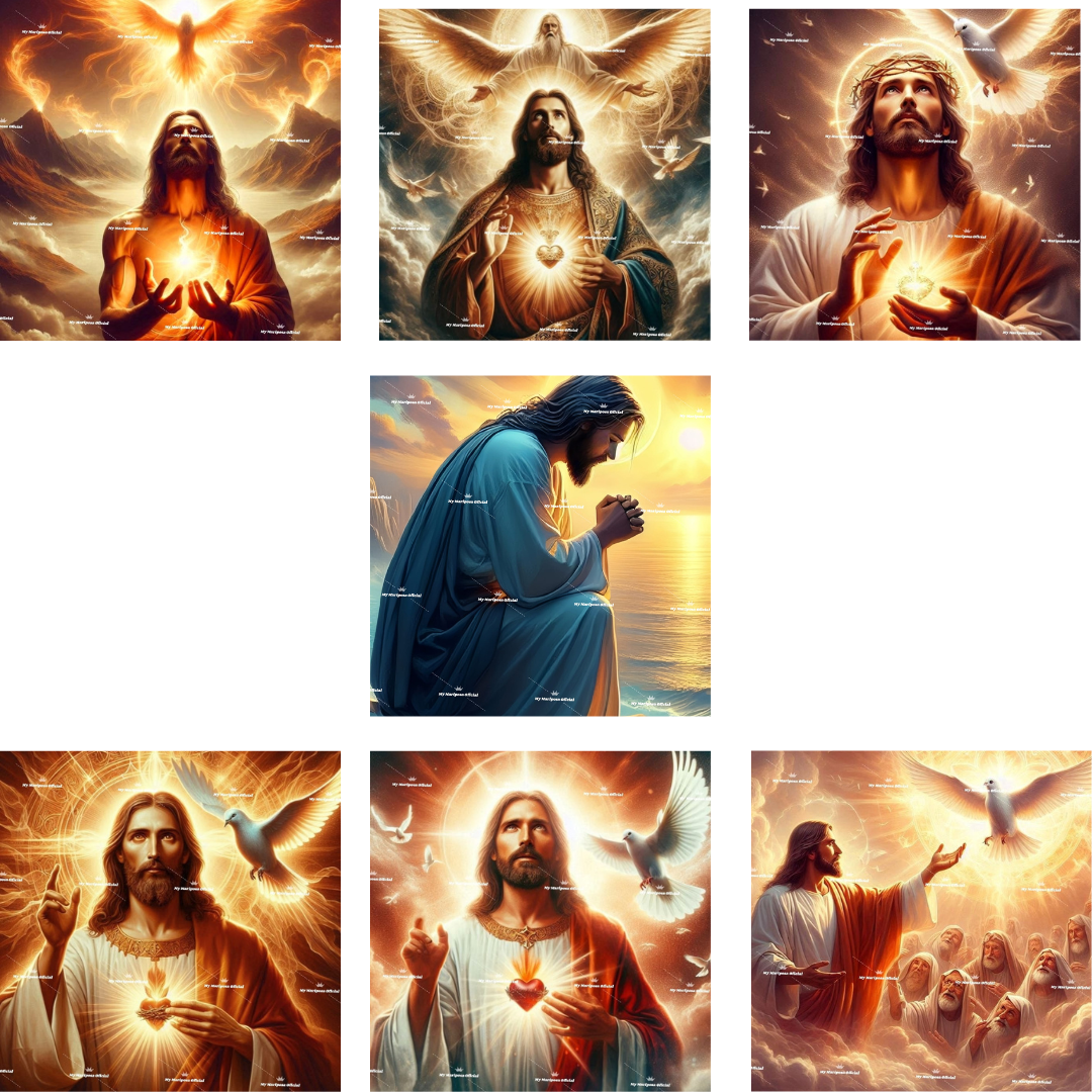 Telas Coleção Jesus Cristo - 50x70cm (2616)