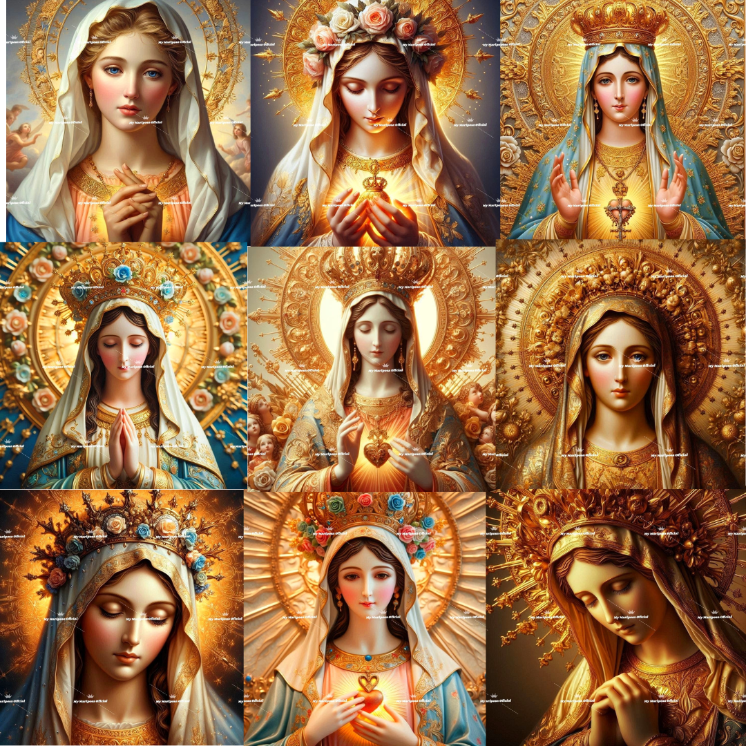 Telas Coleção Nossa Senhora - 50x50cm (2617)