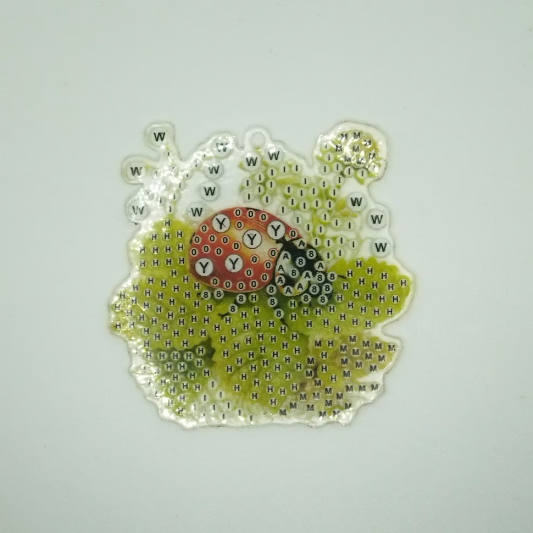 Coleção Variada de Porta-Chaves em Pintura de Diamante