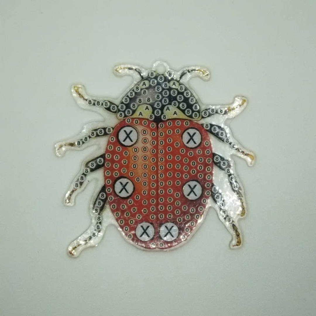 Coleção Variada de Porta-Chaves em Pintura de Diamante