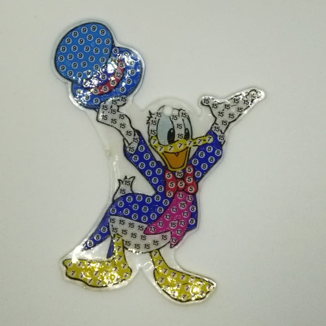 Coleção Variada de Porta-Chaves em Pintura de Diamante