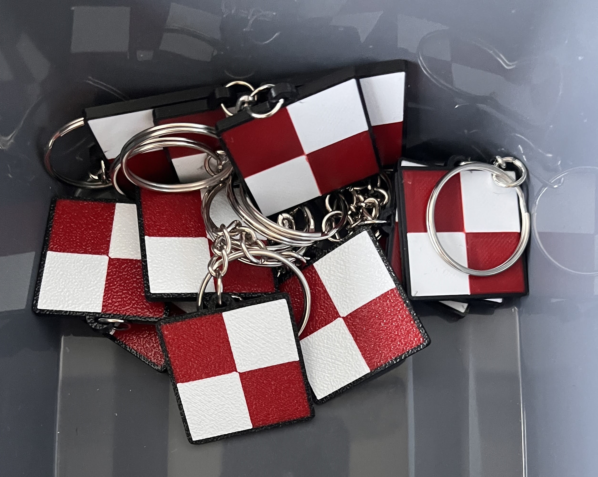 Llavero cartelón portátil de alto a la tracción ferroviaria