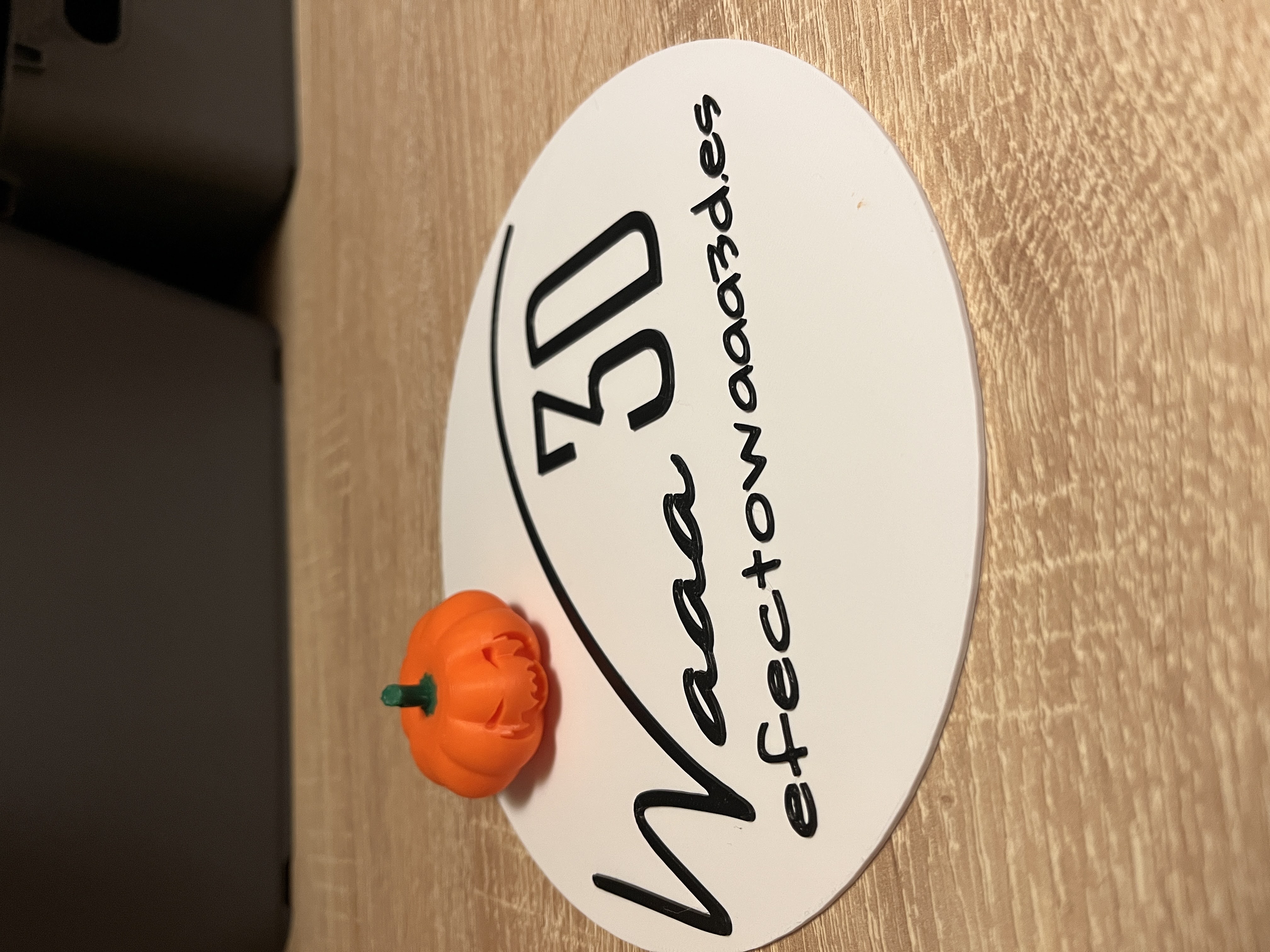 Llavero calabaza de halloween