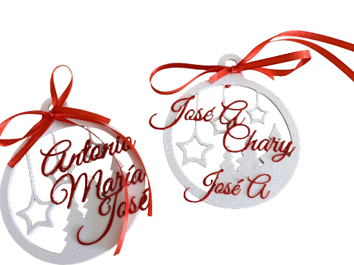 Bola Navideña personalizada