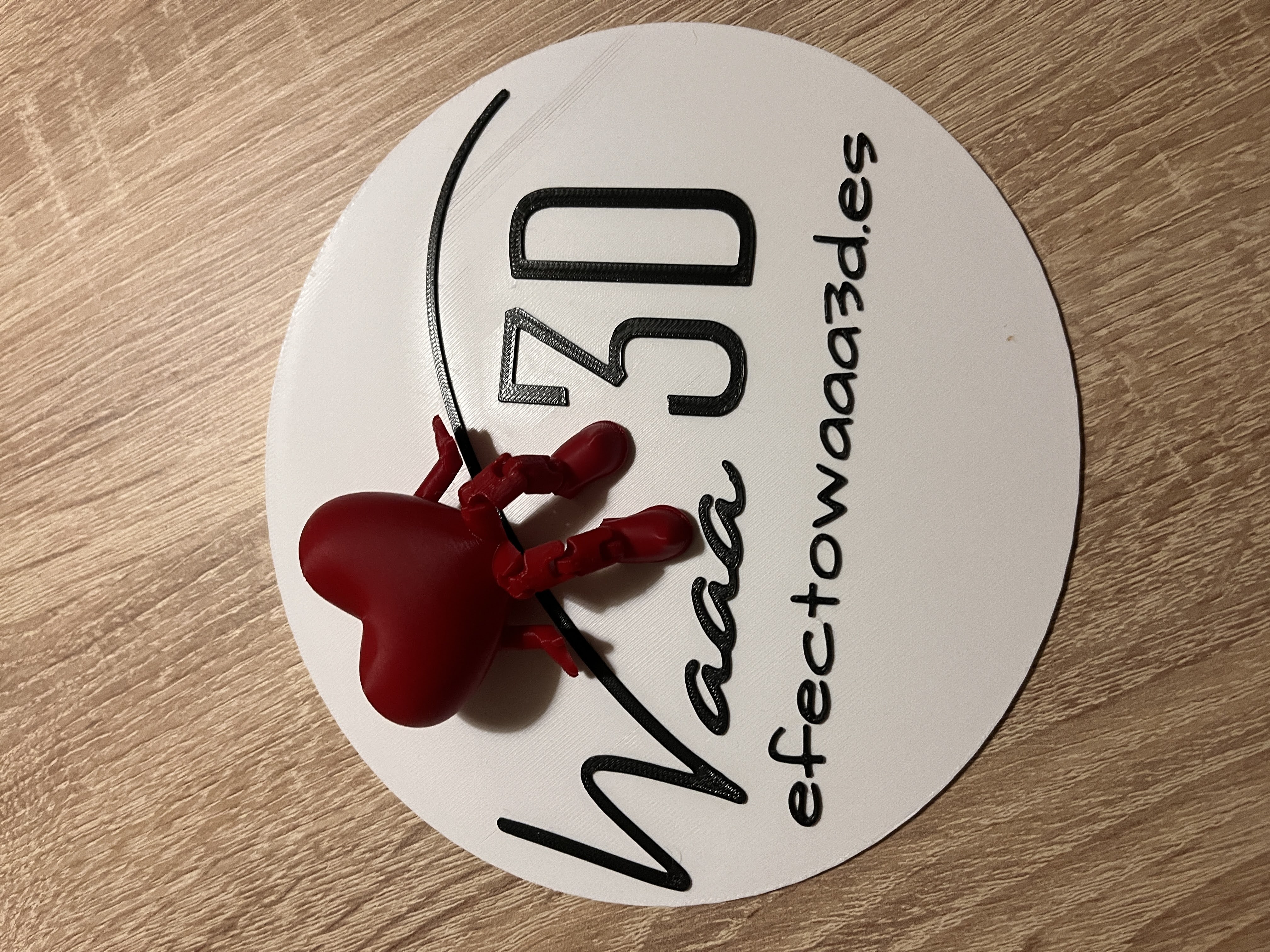 Corazones sentados con movimiento