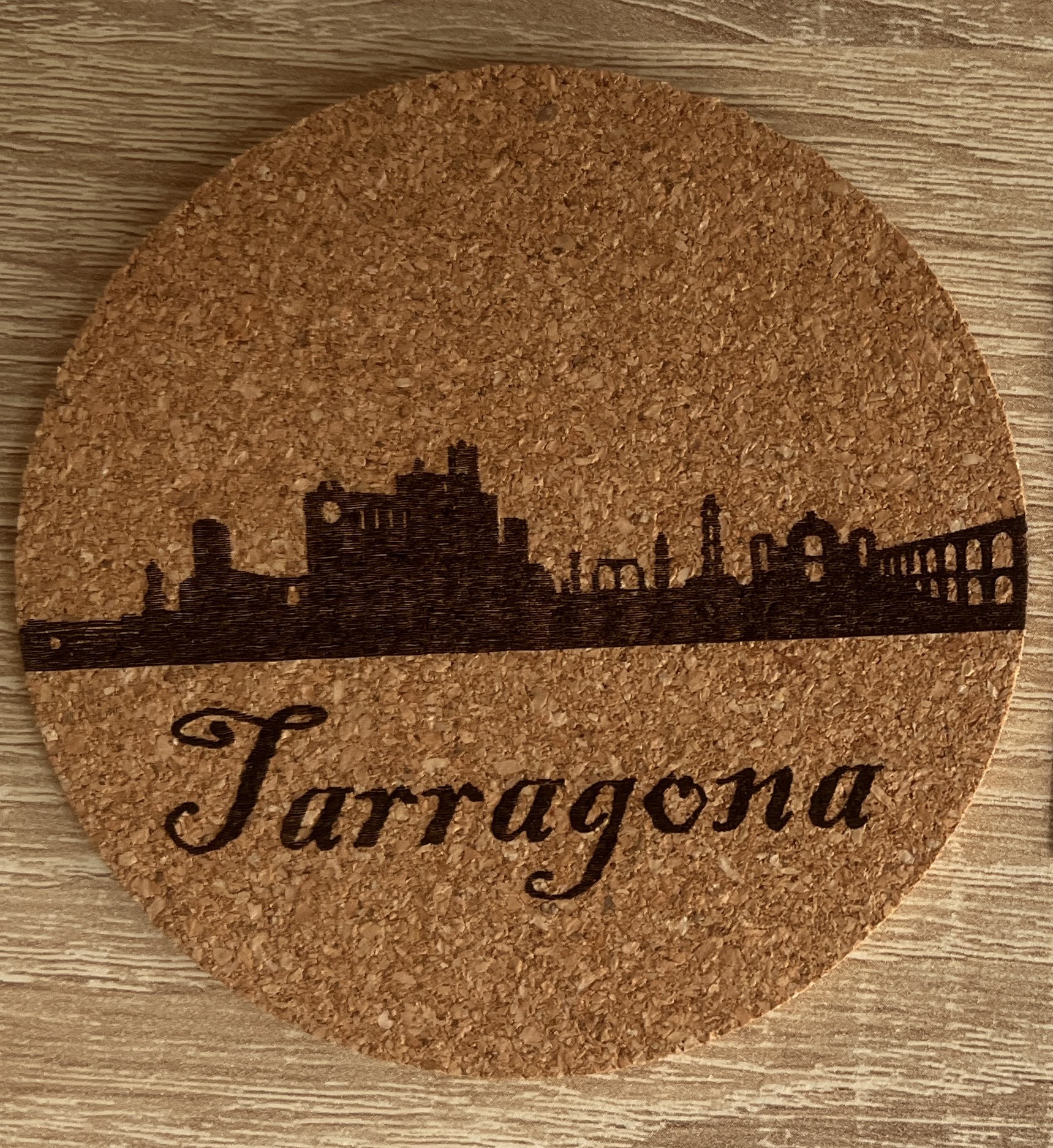 Posavasos de corcho de Tarragona