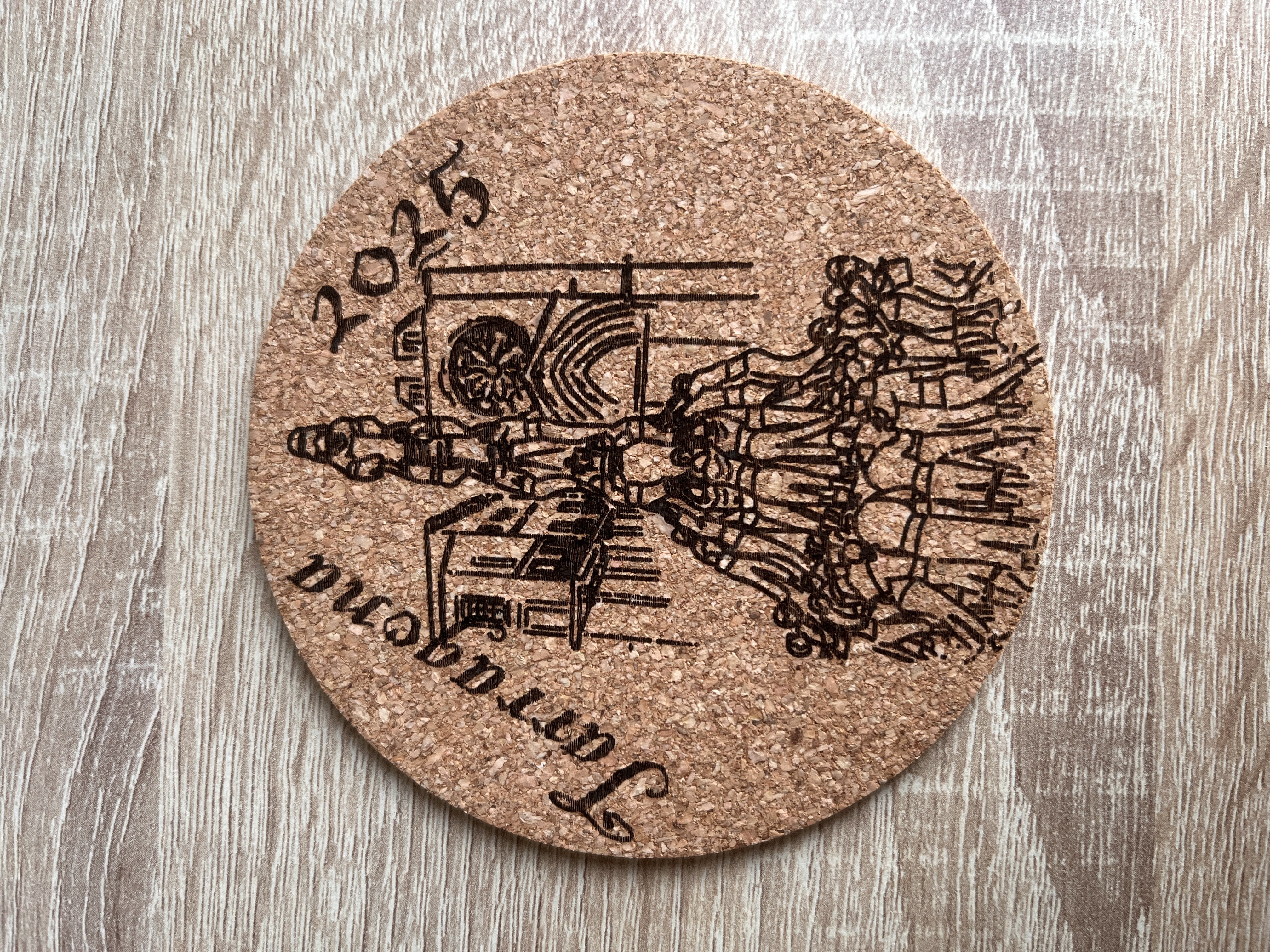 Posavasos de corcho de Tarragona