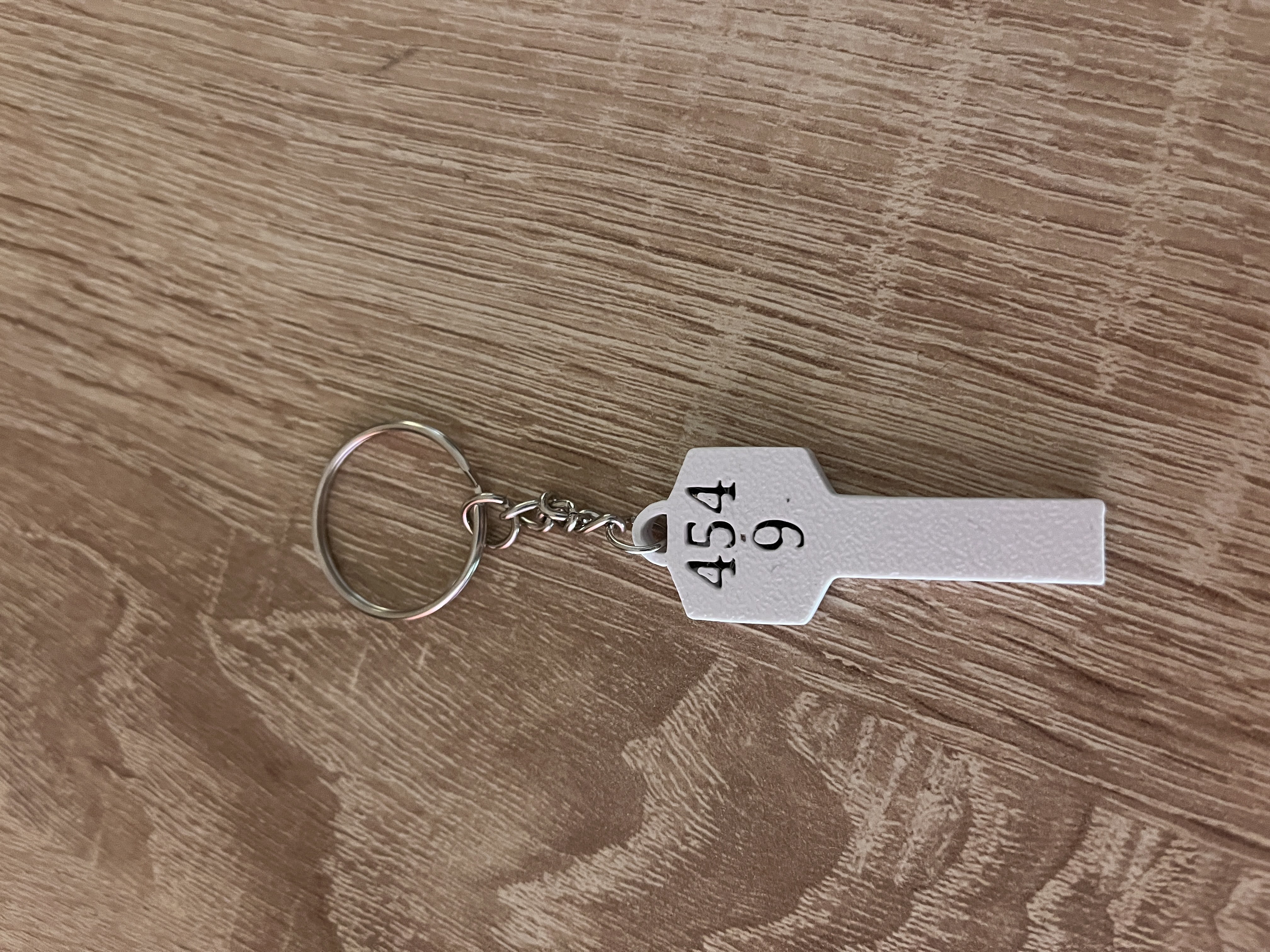 Llavero poste punto kilométrico ferroviario (P.K.)