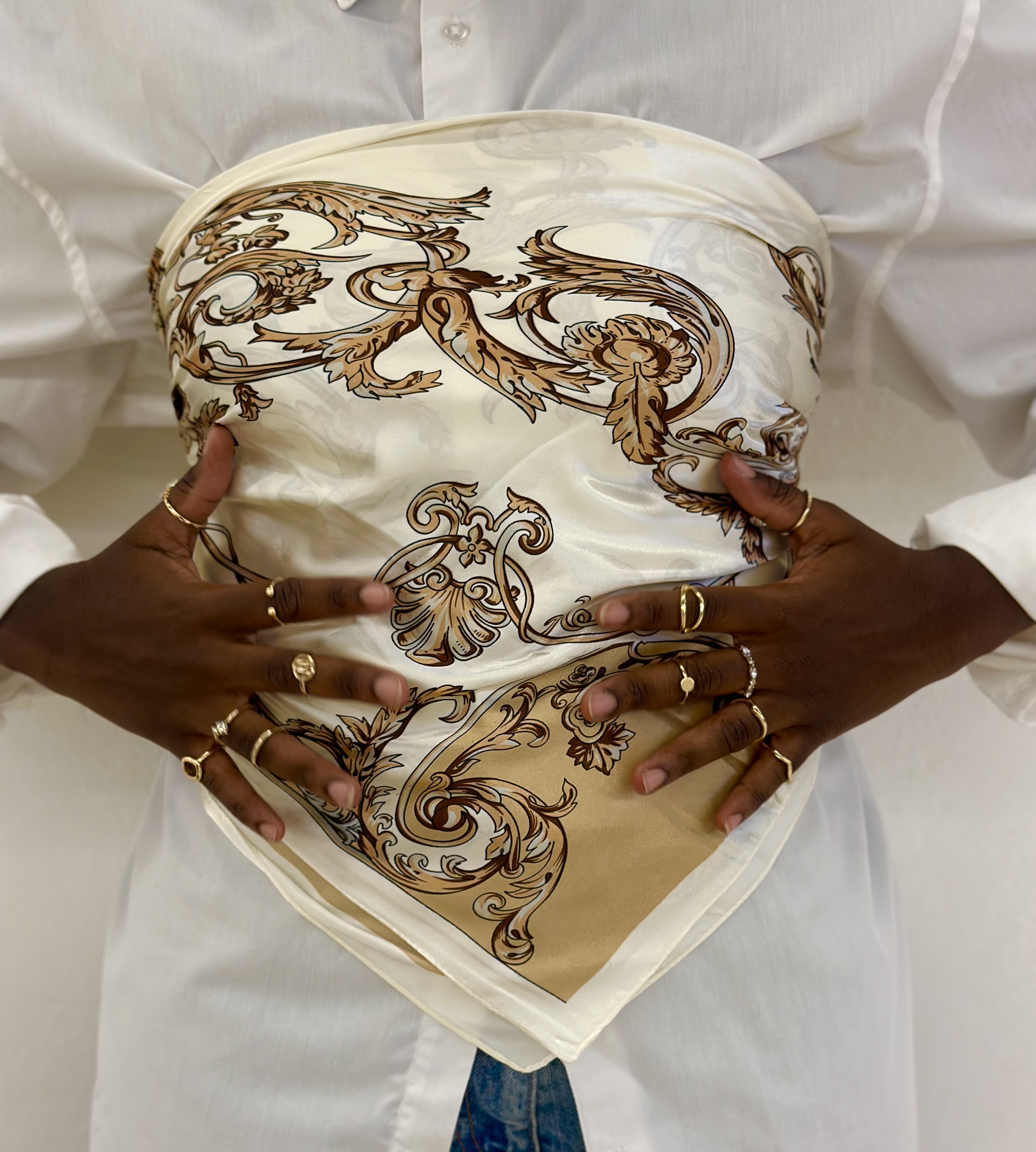 Carré de soie ROYAL