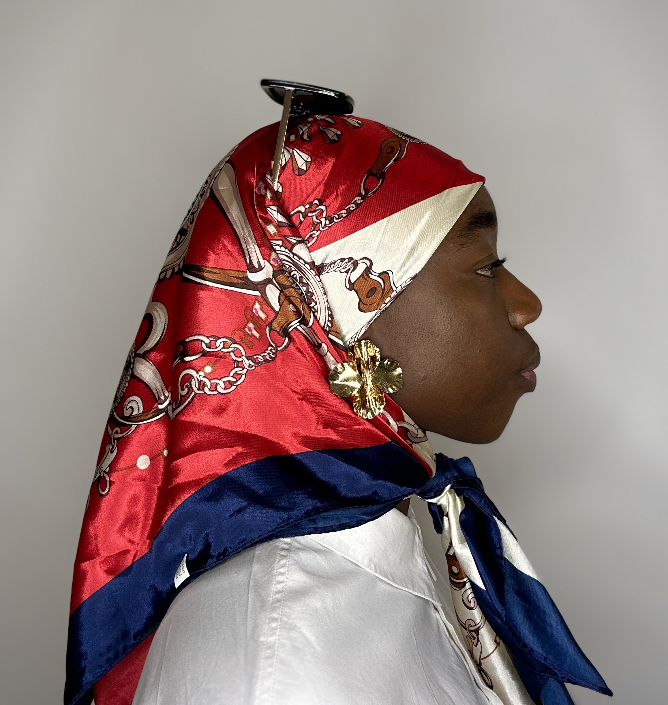 Carré de soie MATHILDE