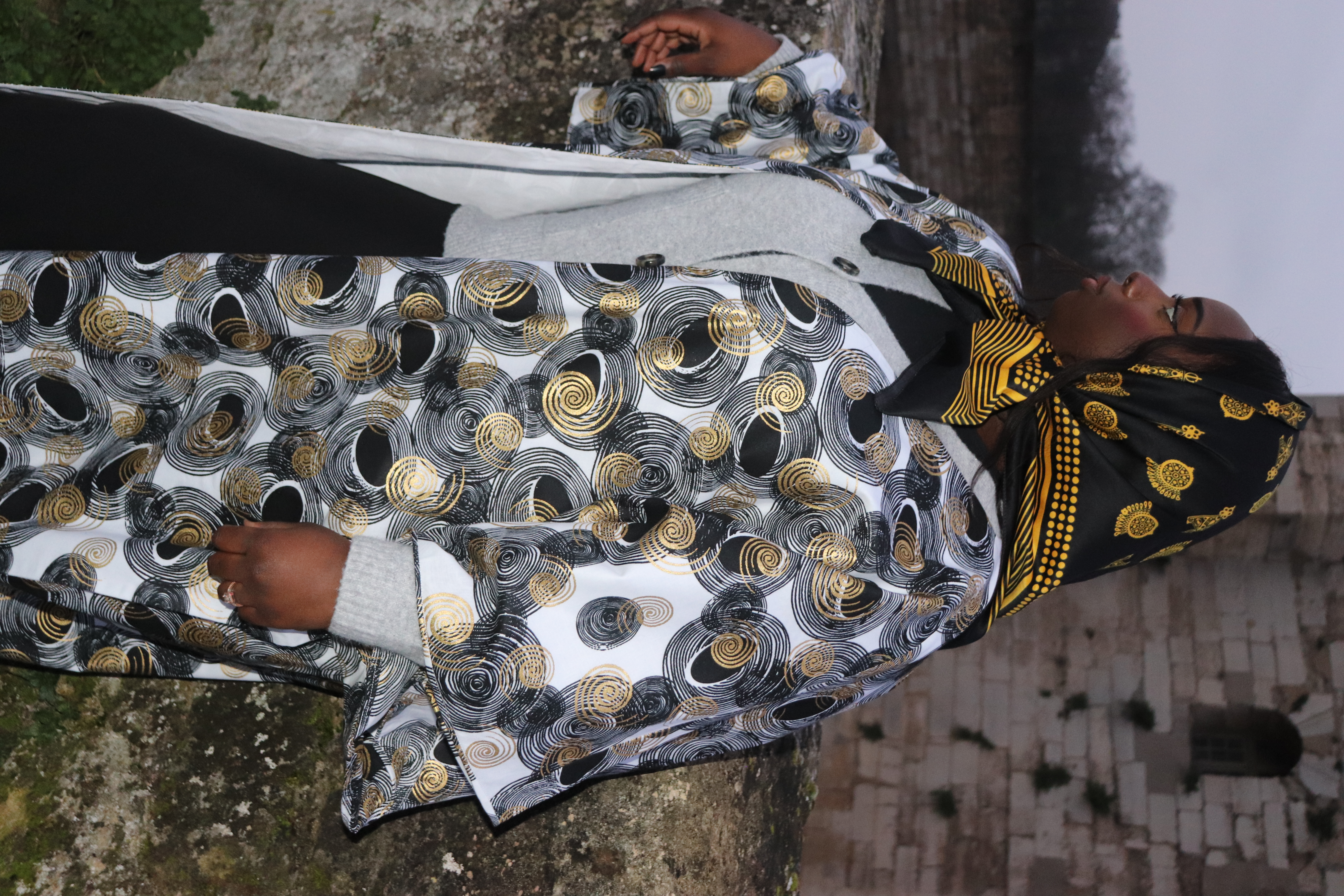 Coffret kimono et carré de soie