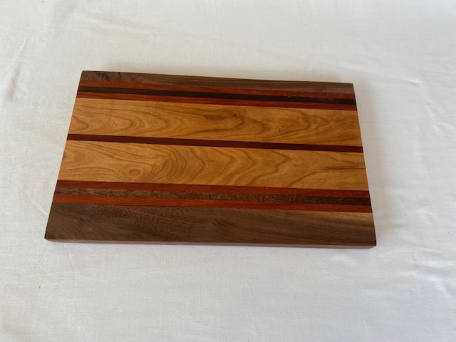 Handcrafted wood cutting board