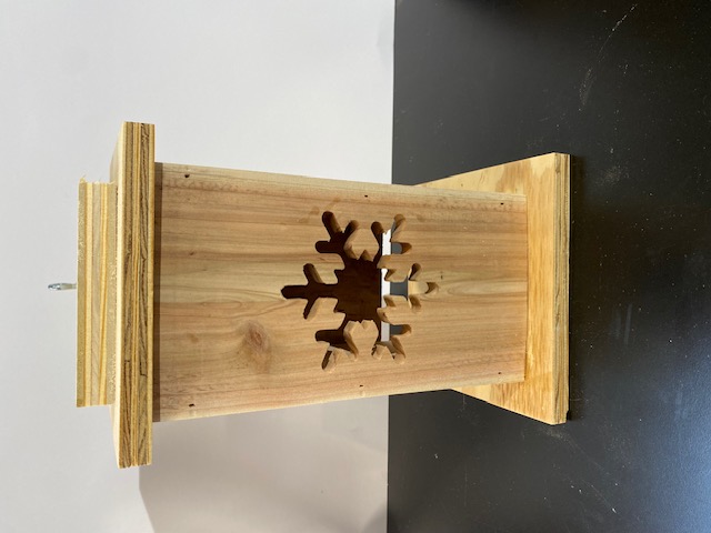 Wooden Candle Holder