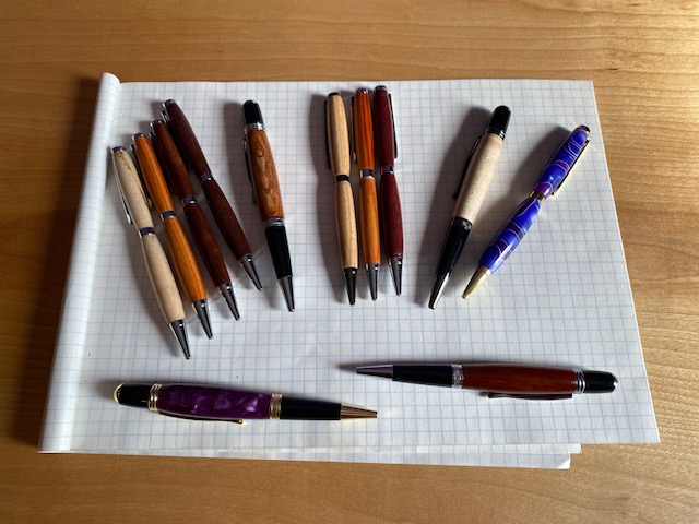 Handmade Wooden Pens