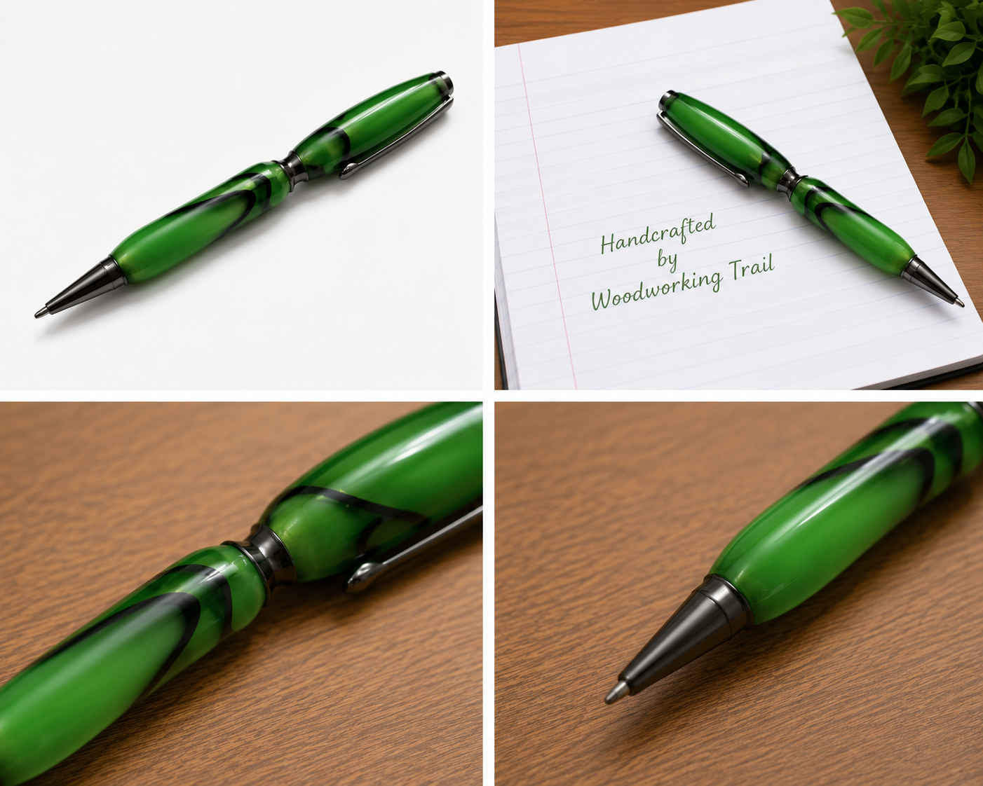 Emerald Tide Slimline Pen