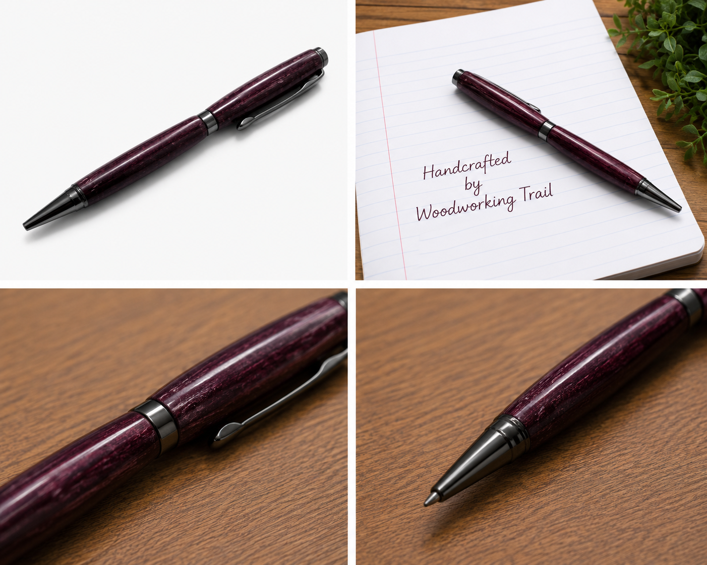 Heritage Purpleheart Slimline Pen