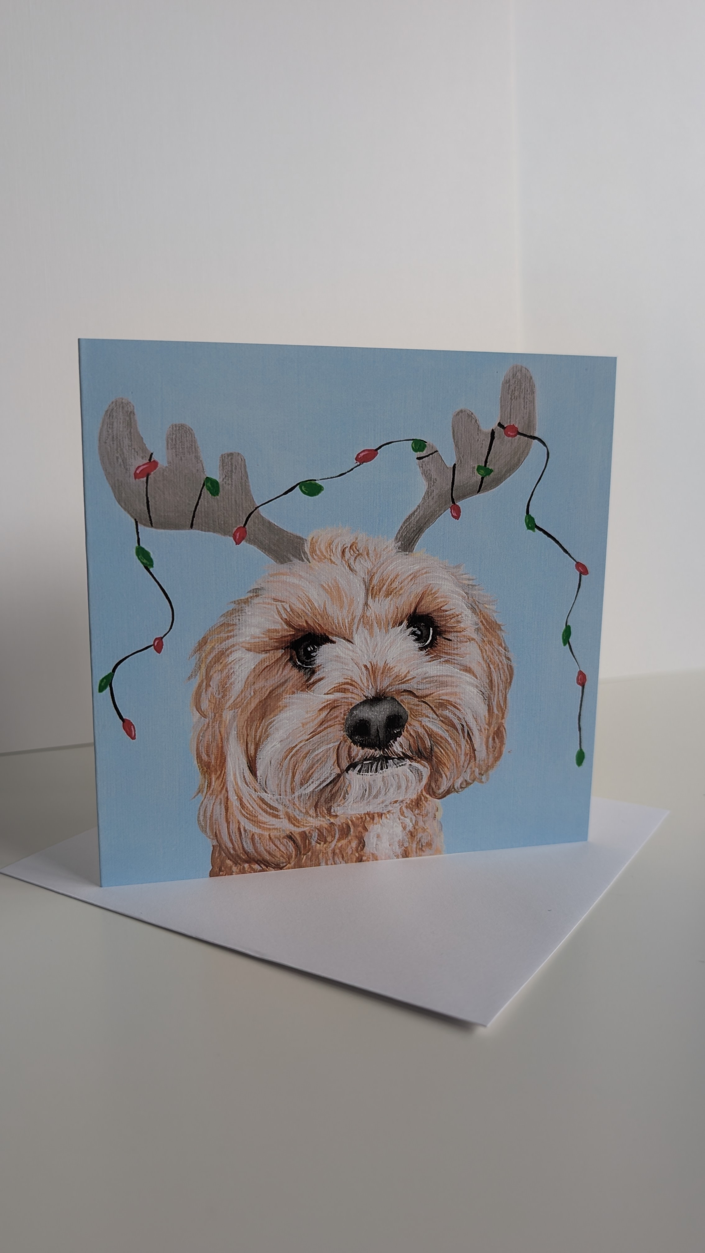 'Santa's Little Helper' Christmas Card