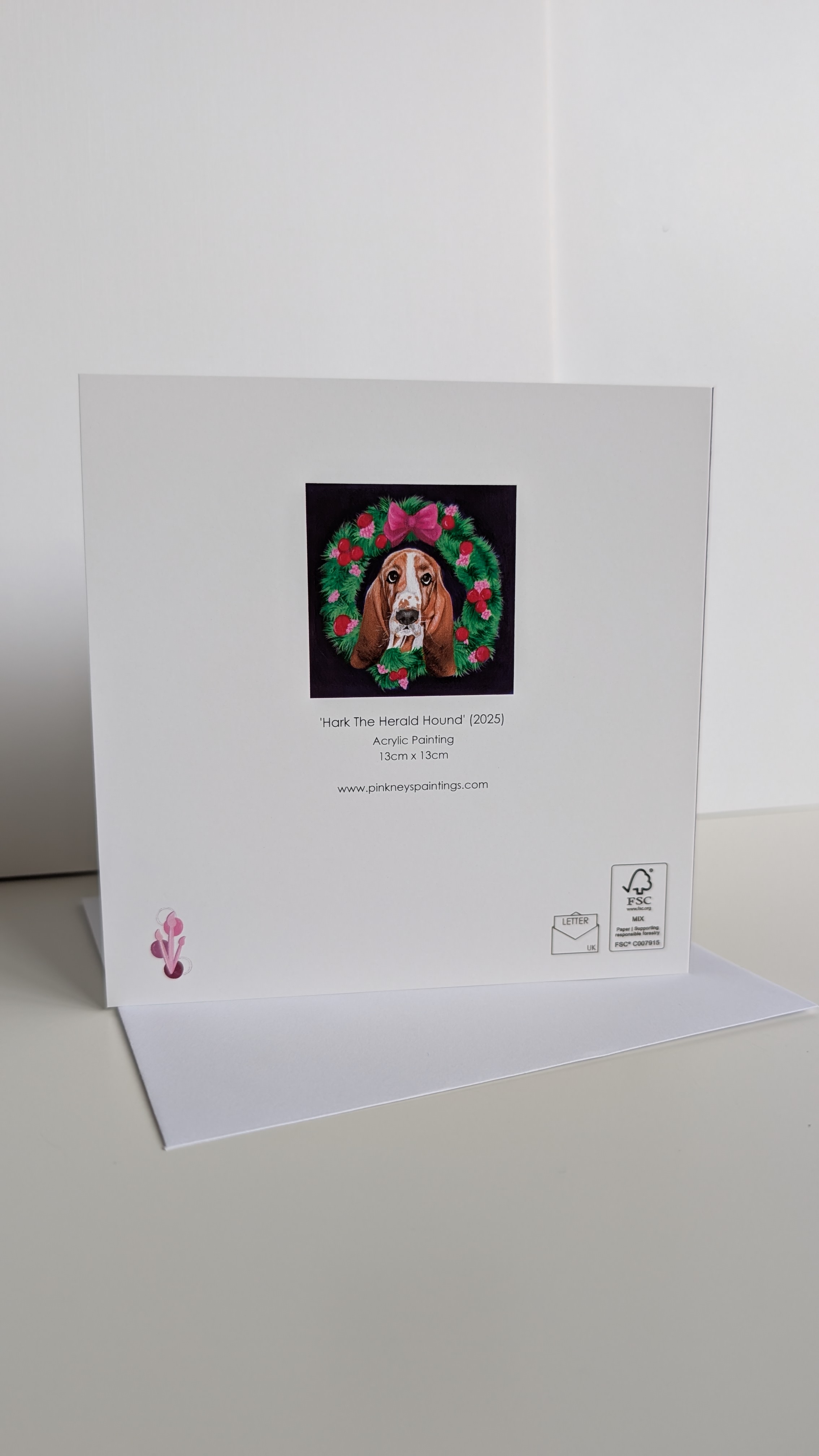 'Hark The Herald Hound' Christmas Card