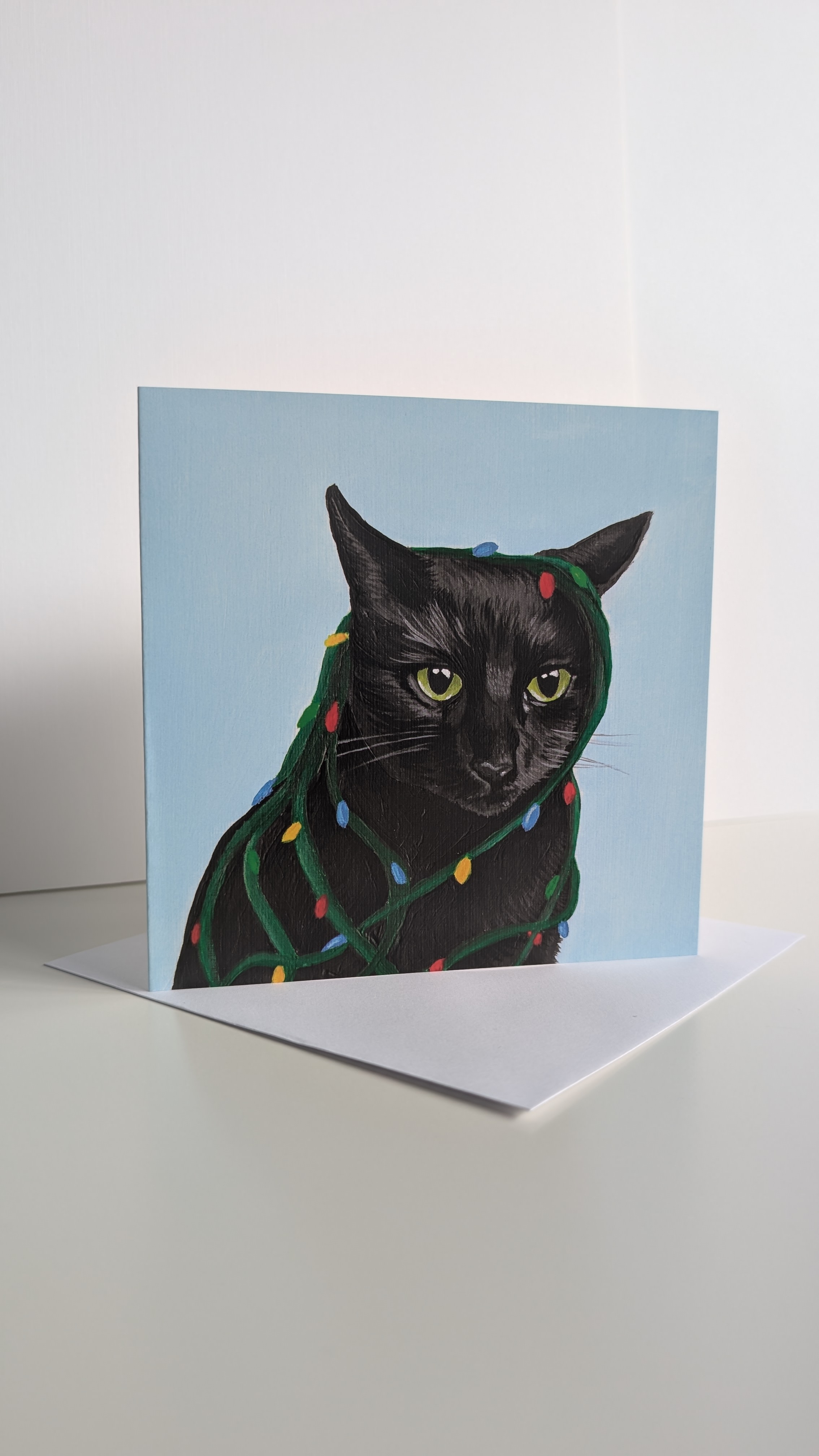 'Wrapped Up' Christmas Card