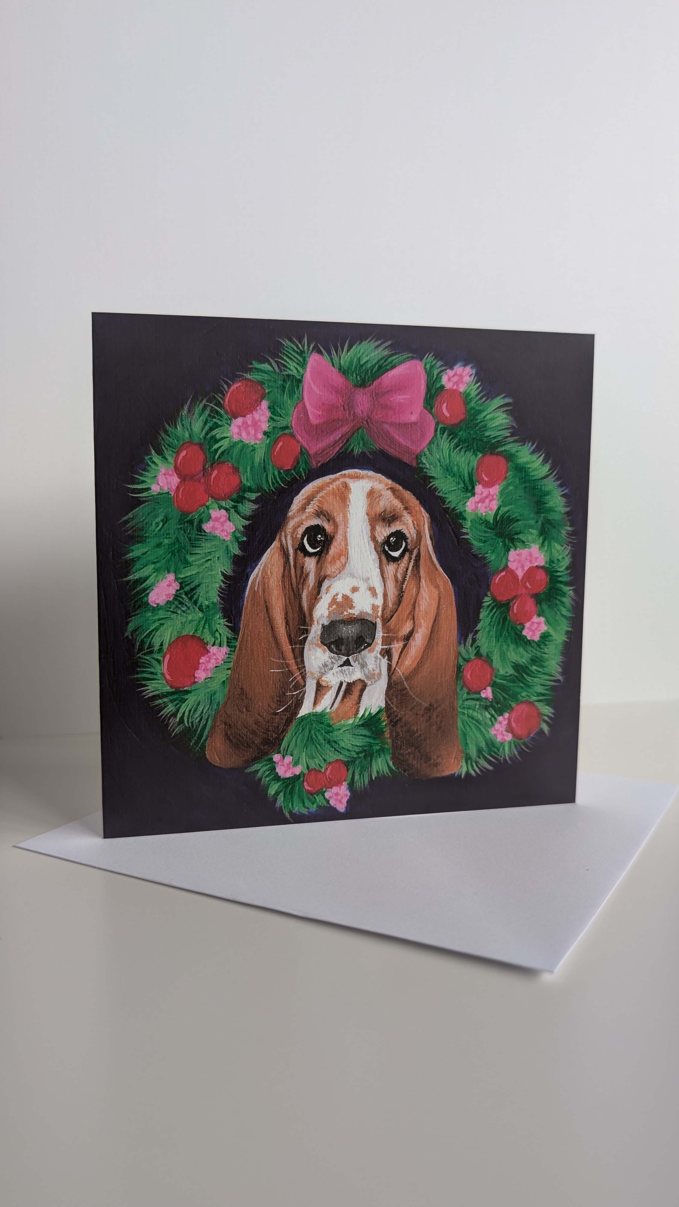 'Hark The Herald Hound' Christmas Card