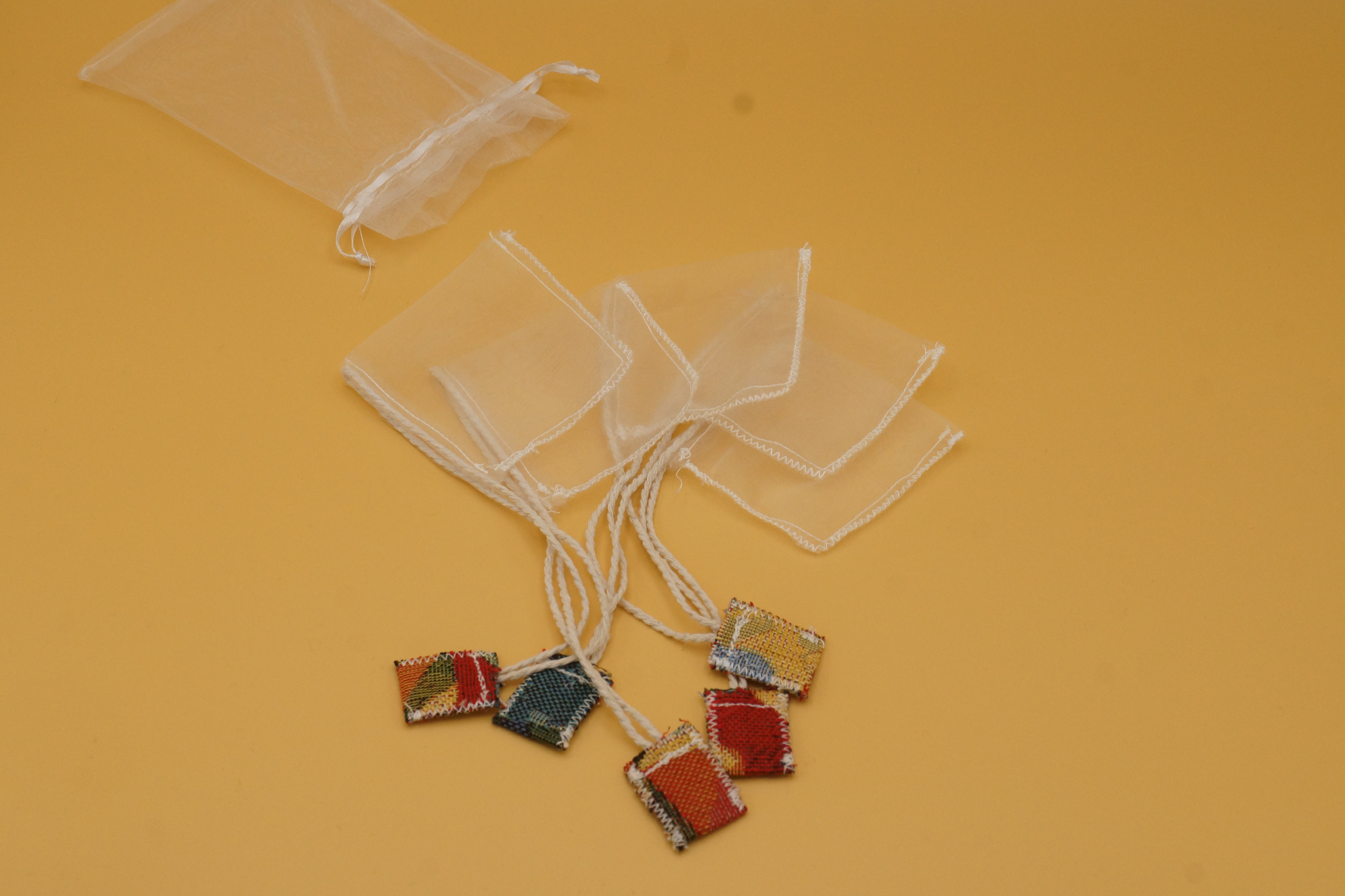 Sachets à thé réutilisables