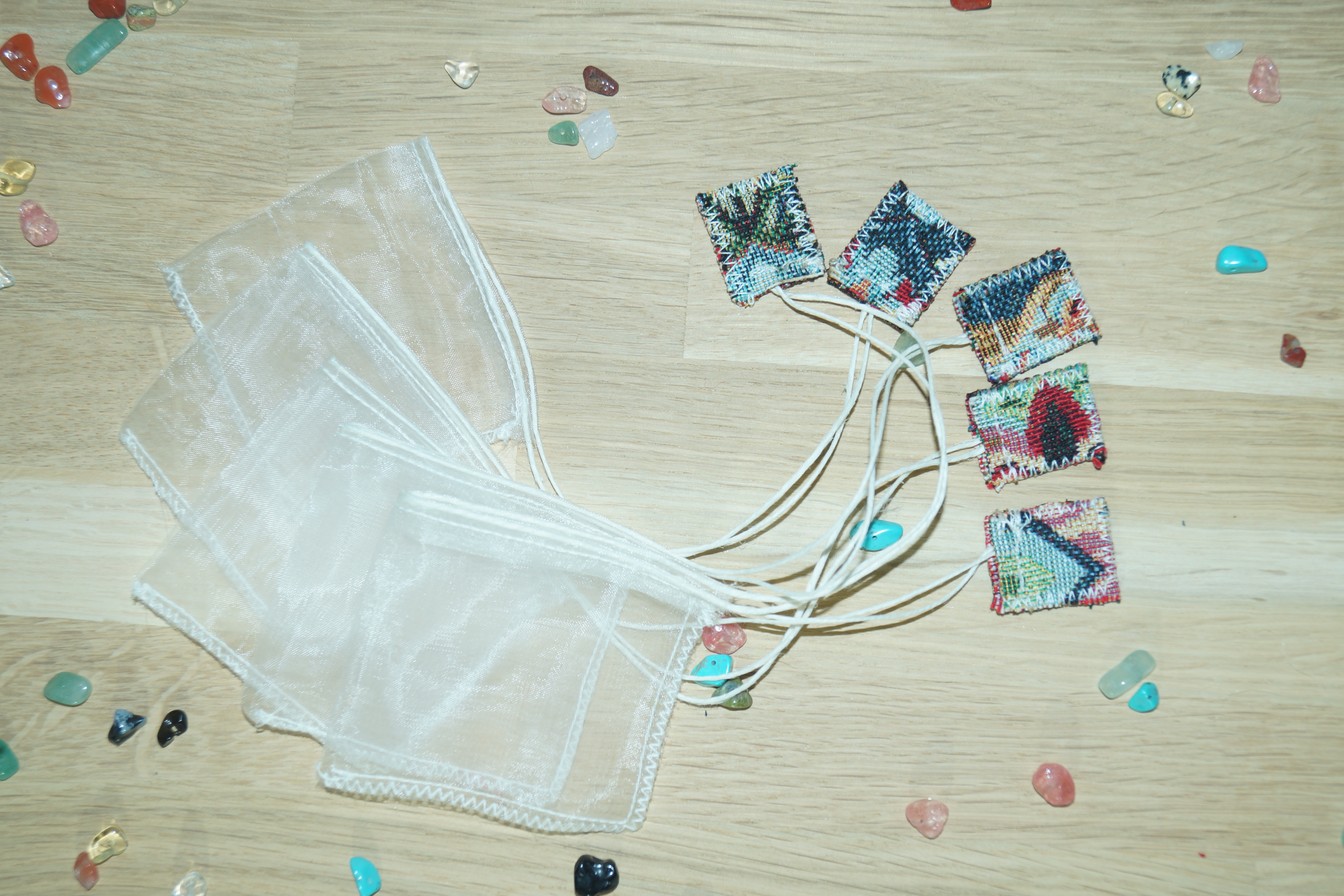 Sachets à thé réutilisables