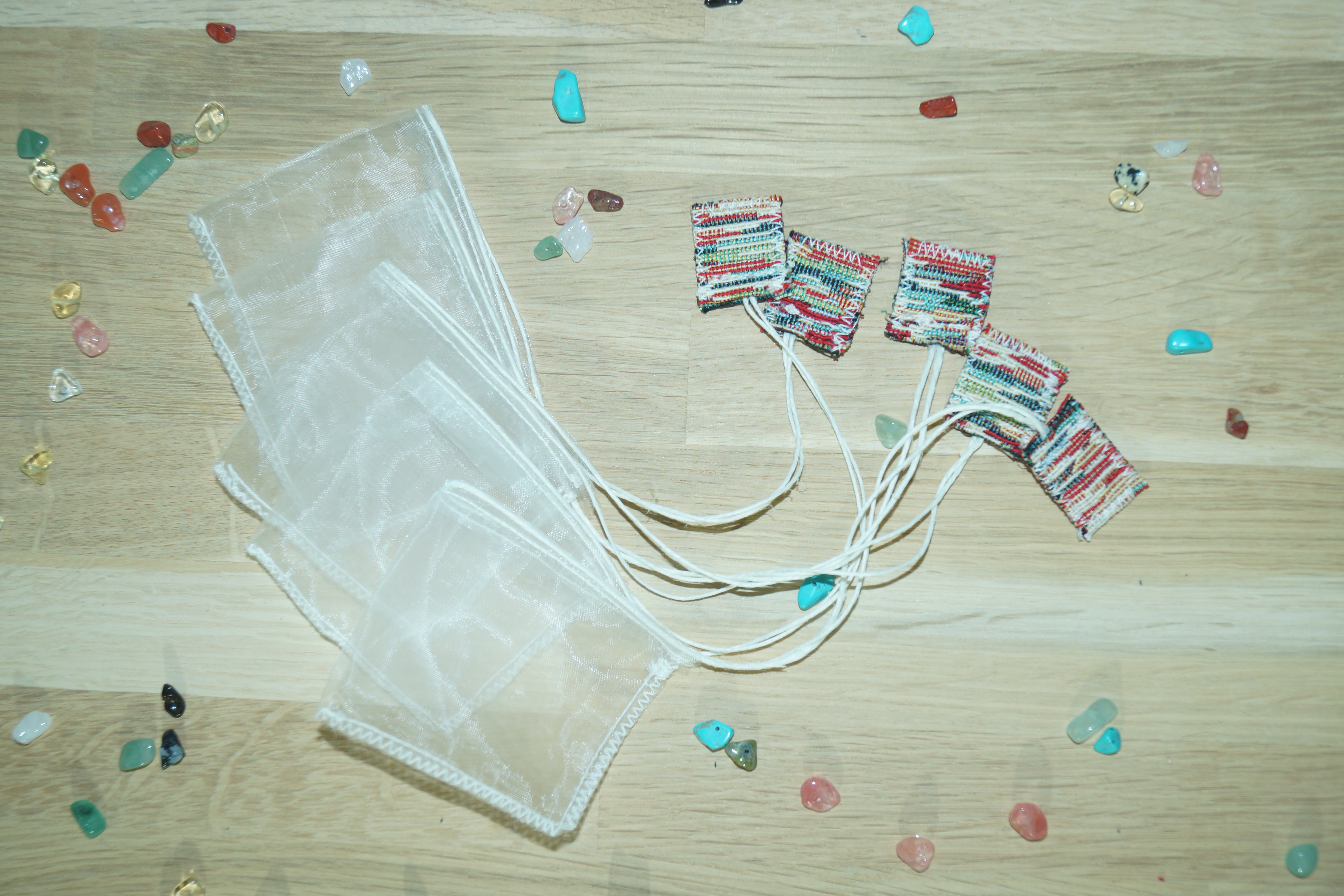 Sachets à thé réutilisables