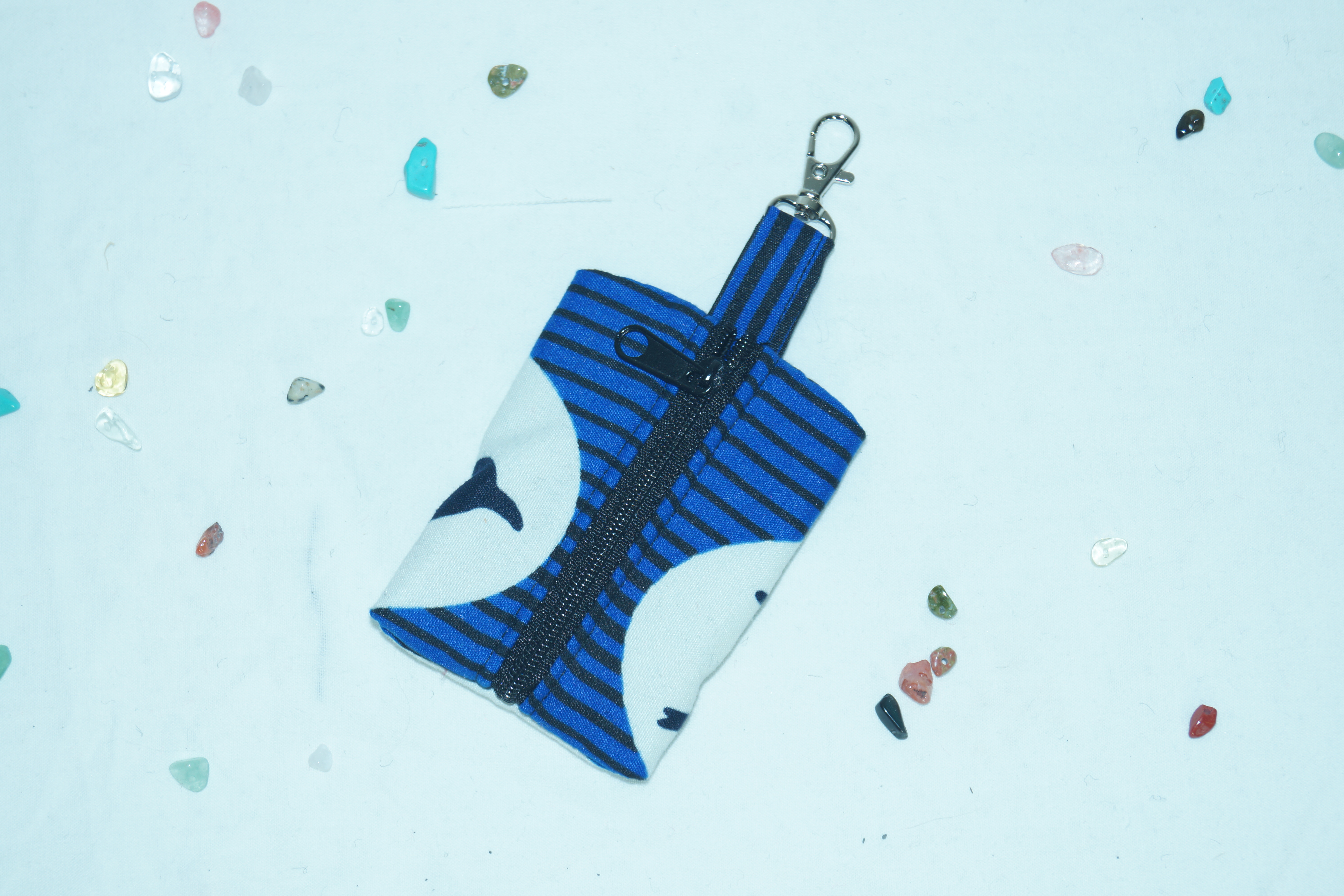 Pochette à mousqueton