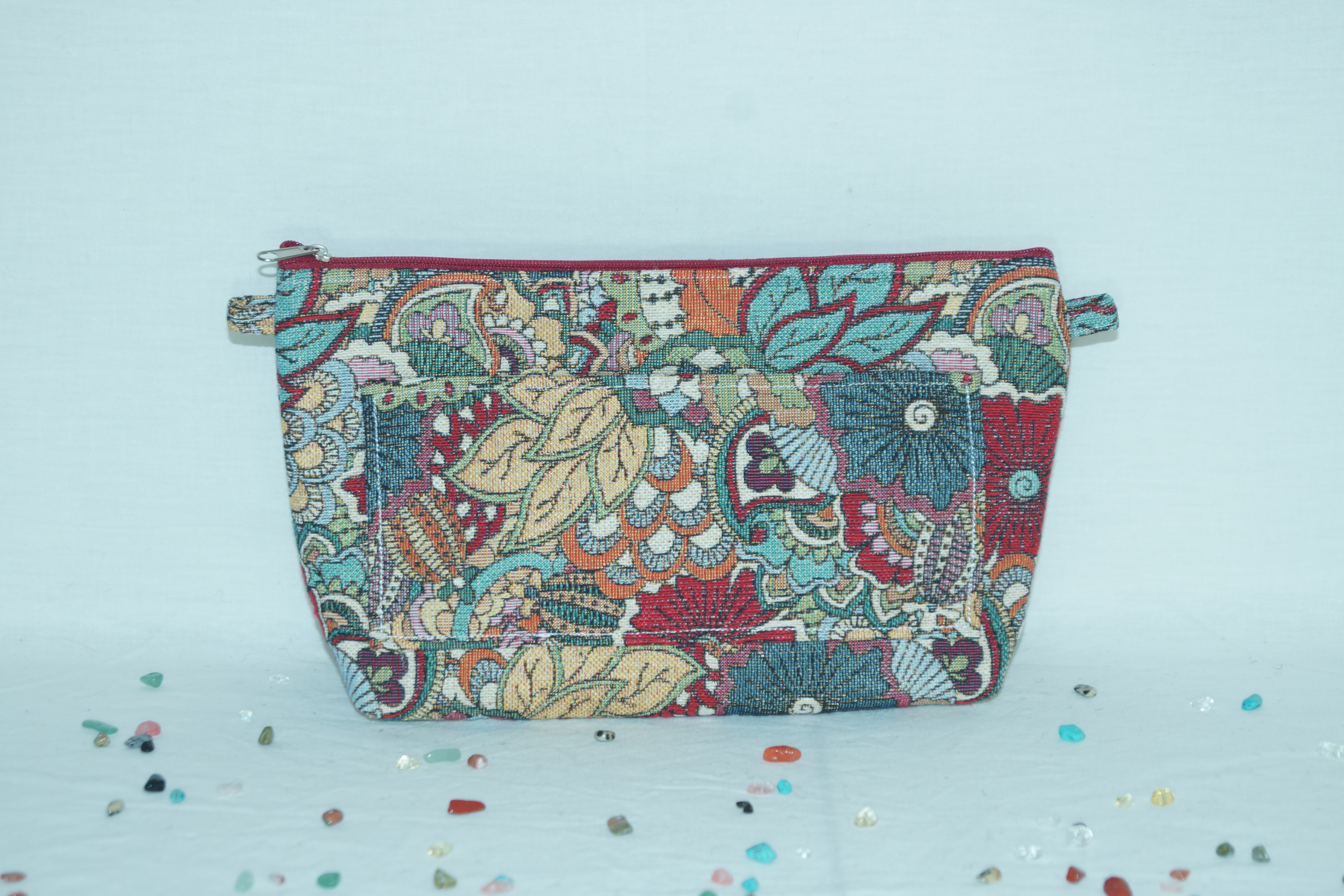 Trousse de toilette fleurs