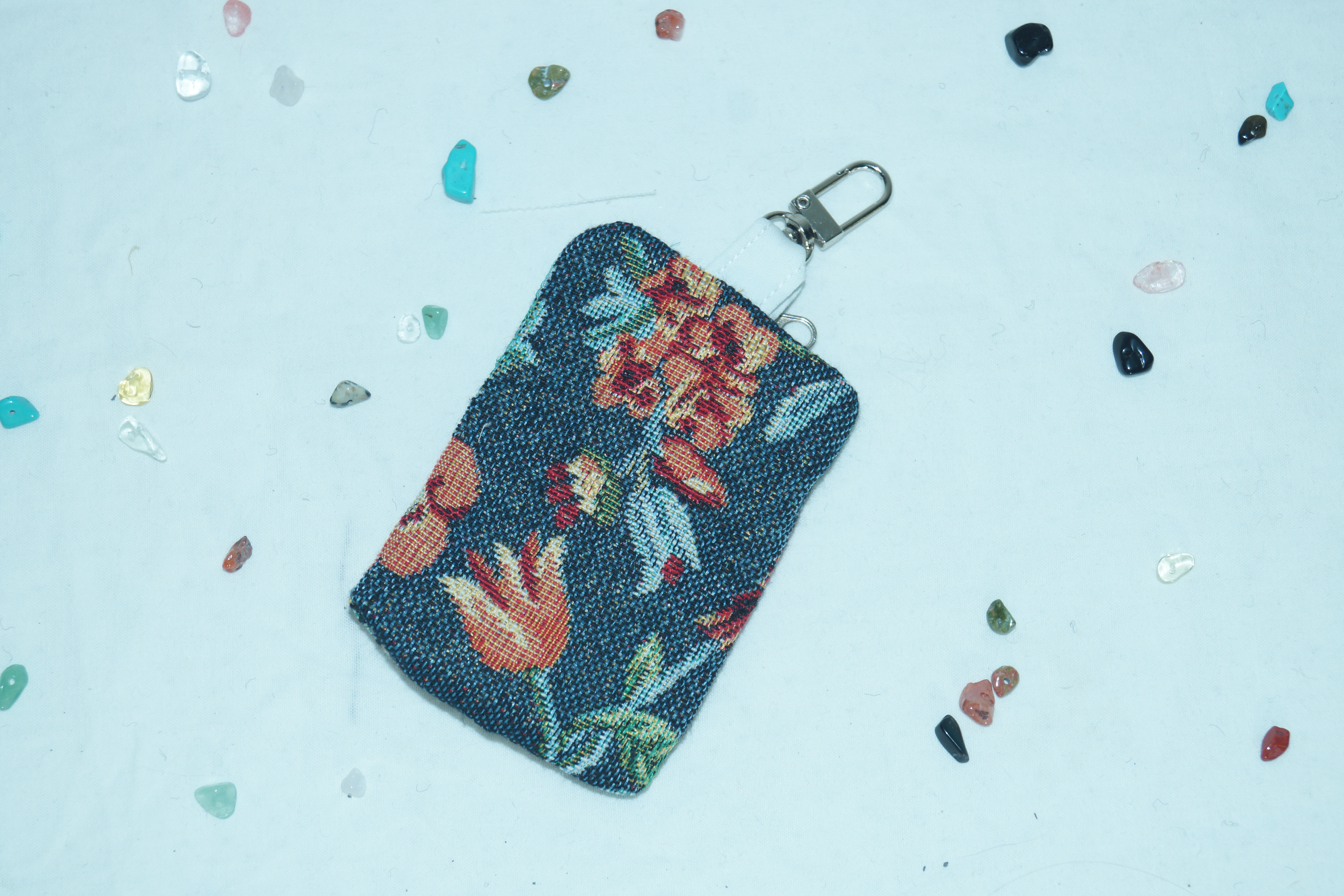 Pochette à mousqueton