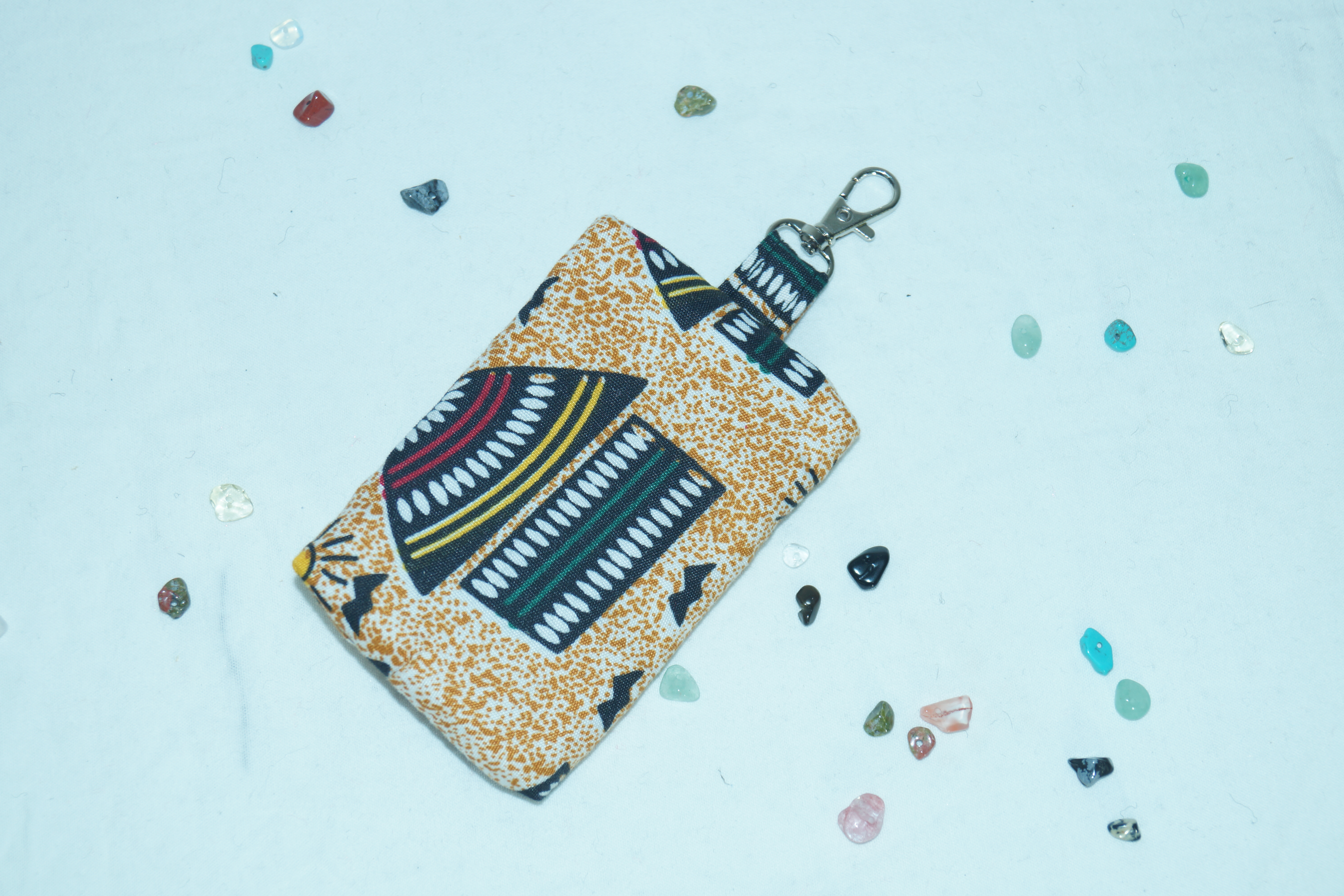 Pochette à mousqueton