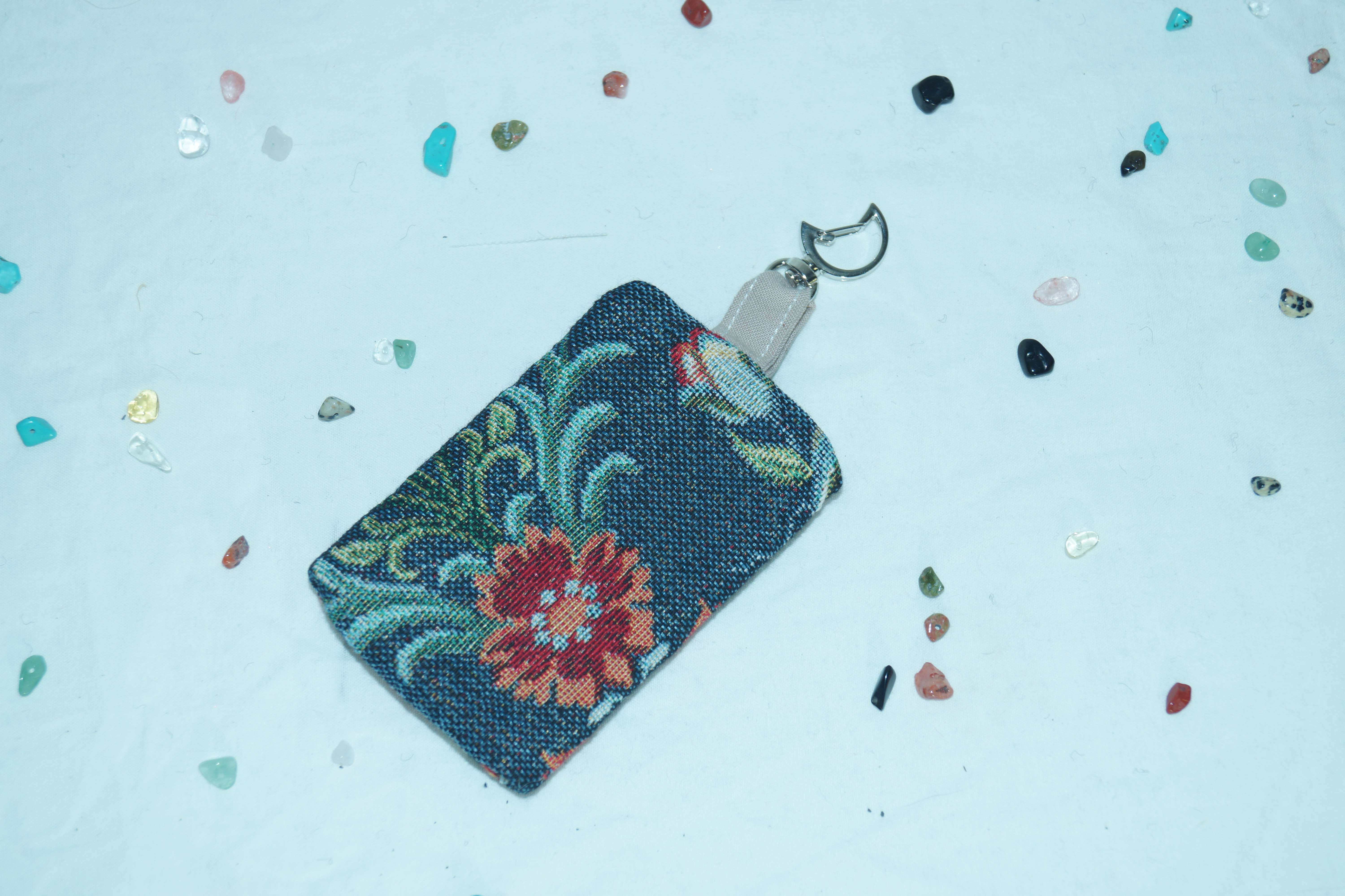 Pochette à mousqueton