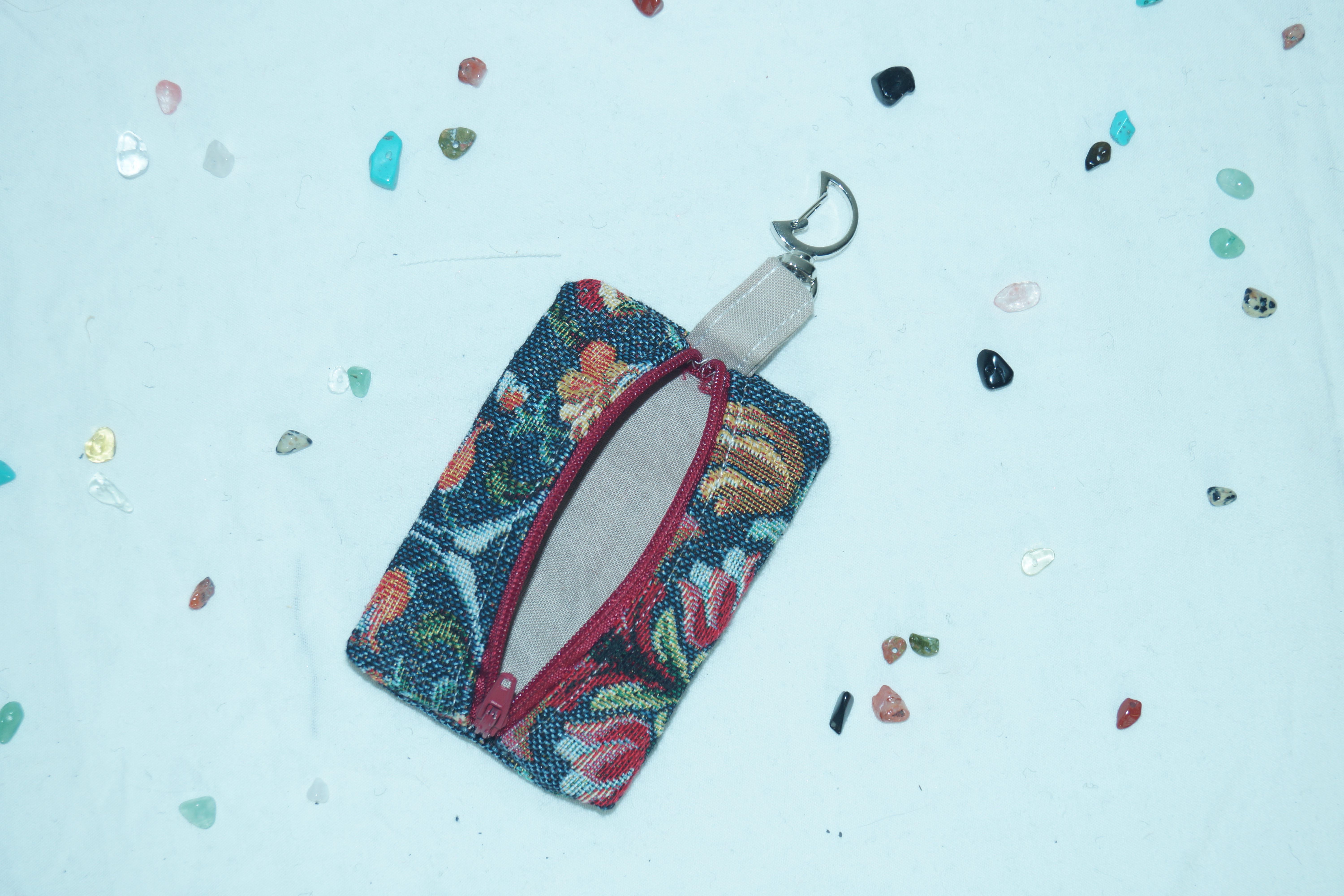 Pochette à mousqueton