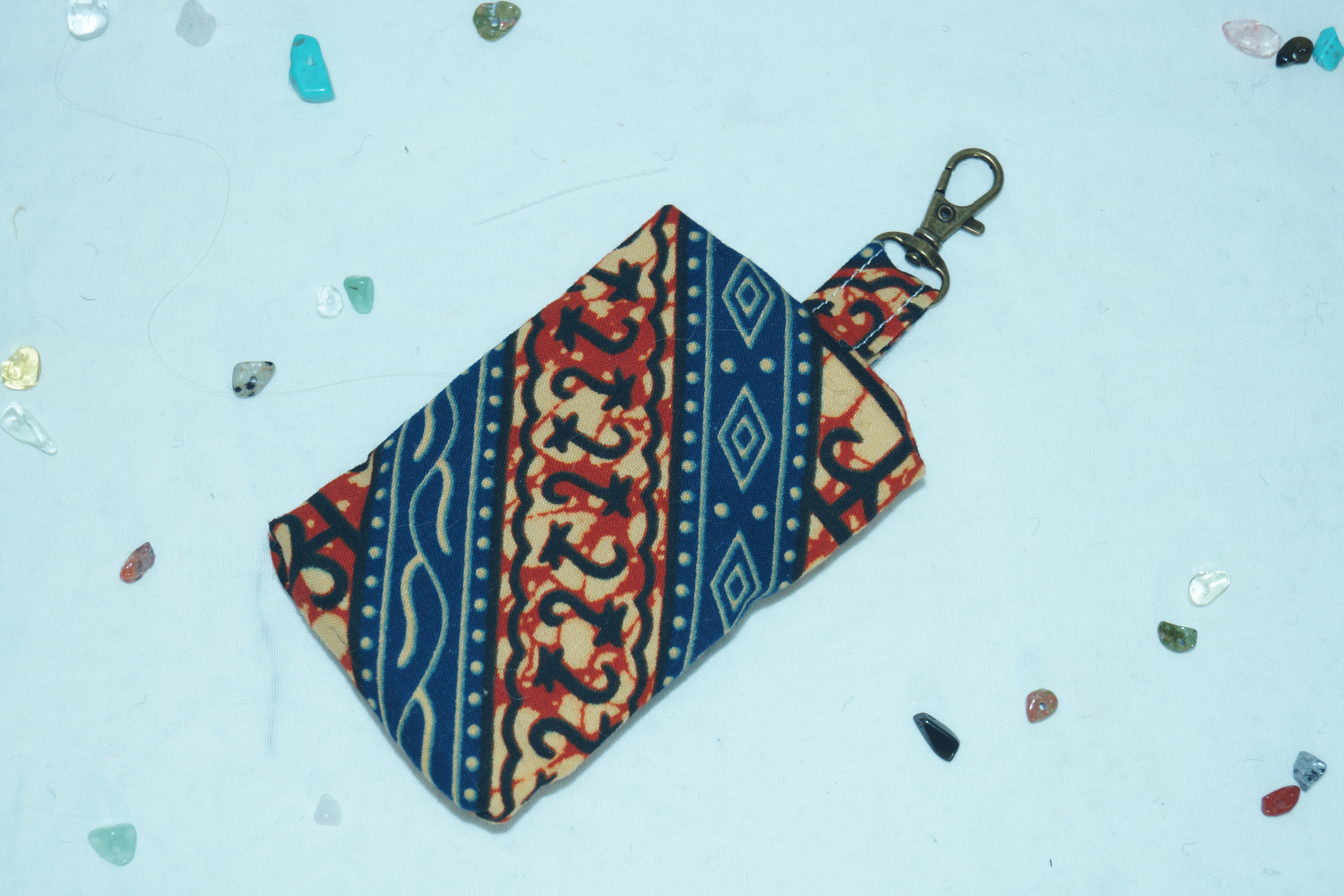 Pochette à mousqueton