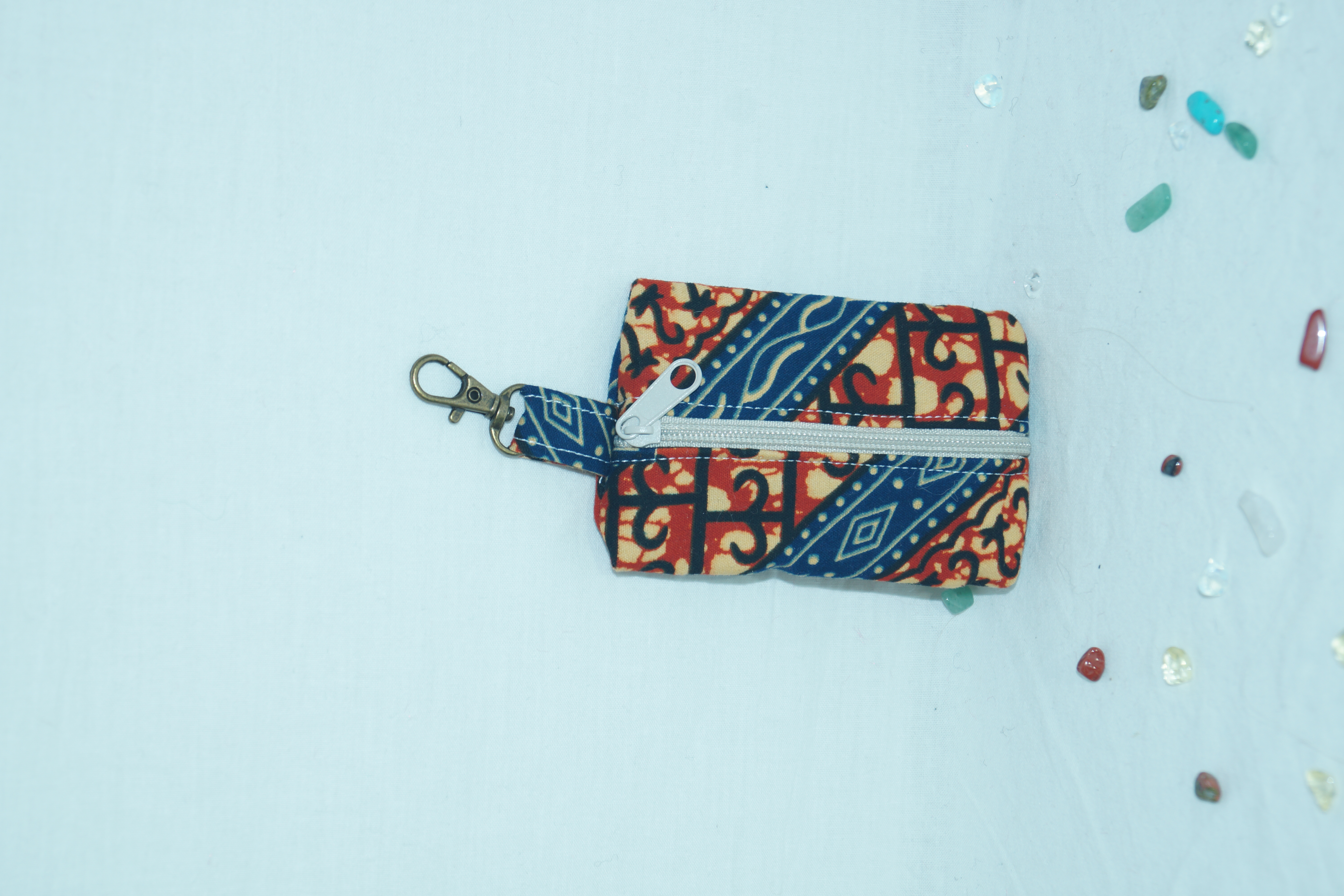 Pochette à mousqueton