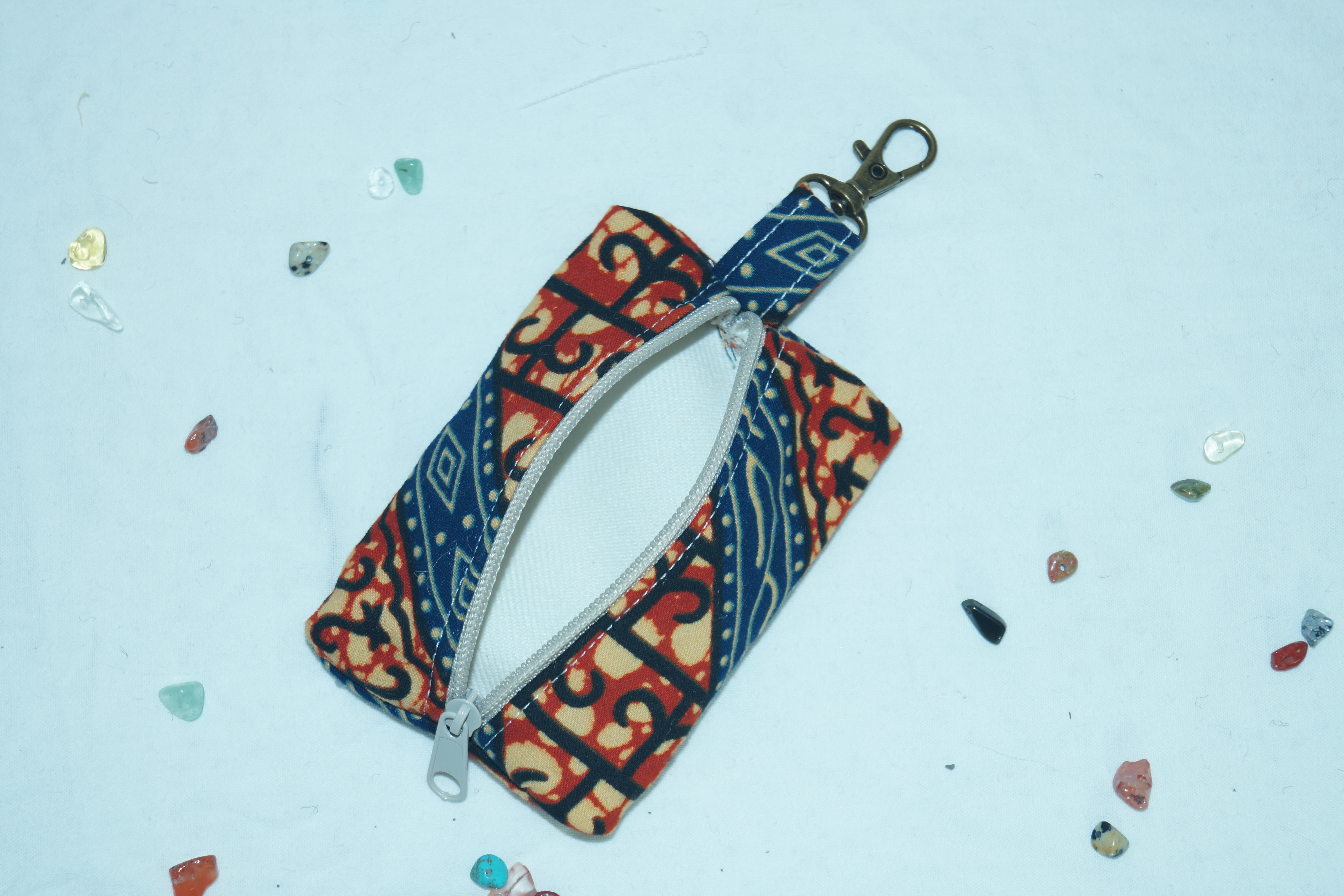 Pochette à mousqueton